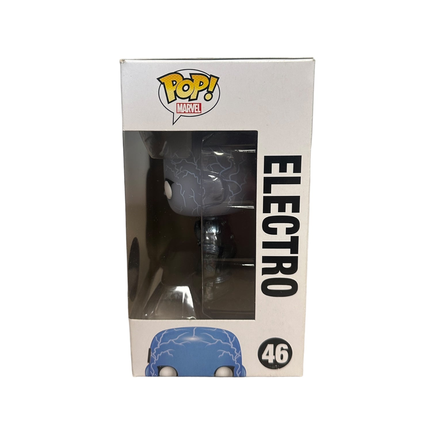 Electro #46 (Metallic / Glows in the Dark) Funko Pop! - The Amazing Spider-Man 2 - Toy Sapiens Exclusive - Condition 8.25/10