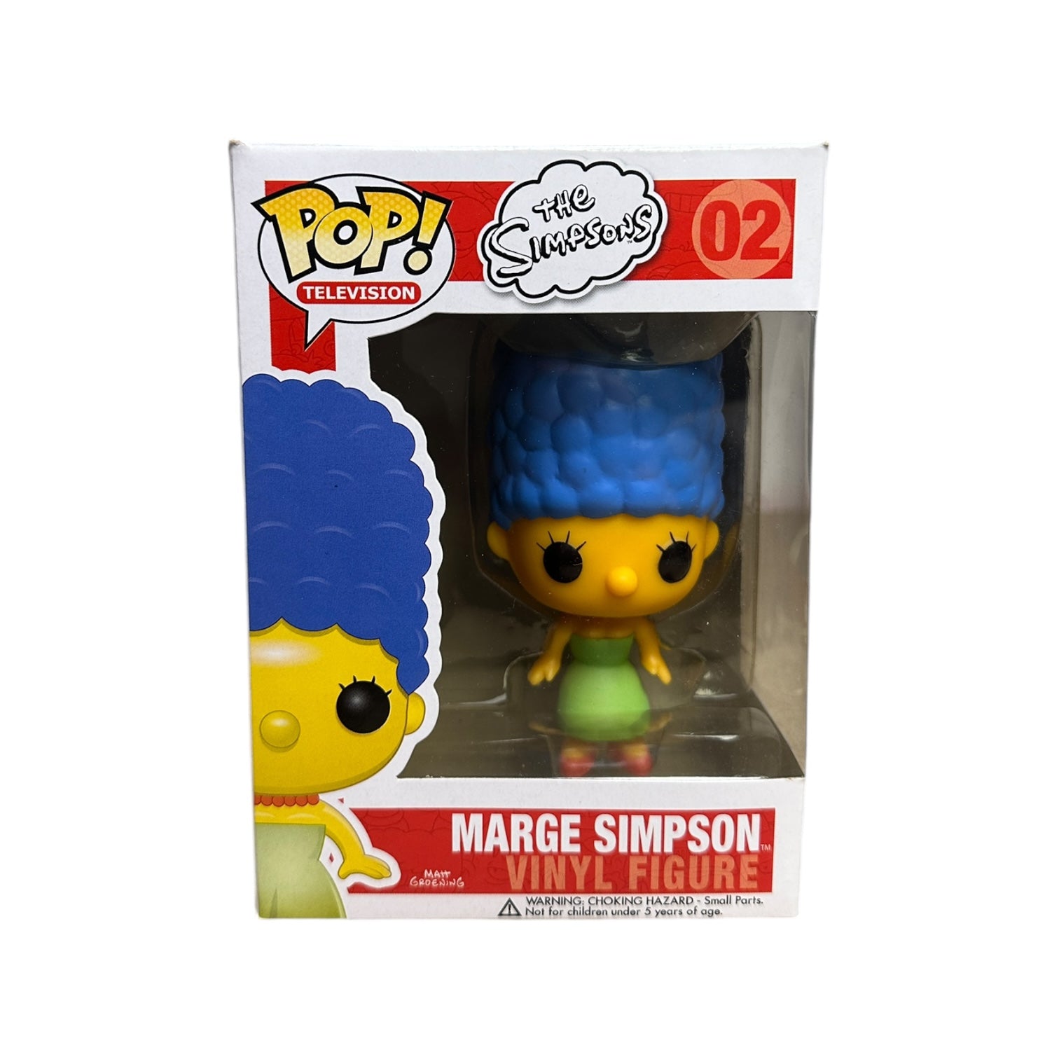 The Simpsons Original Funko Pop Set! - Homer #01, Marge #02, Bart #03, Krusty The Clown #04 - 2011 Pop! - Condition 8-8.5/10