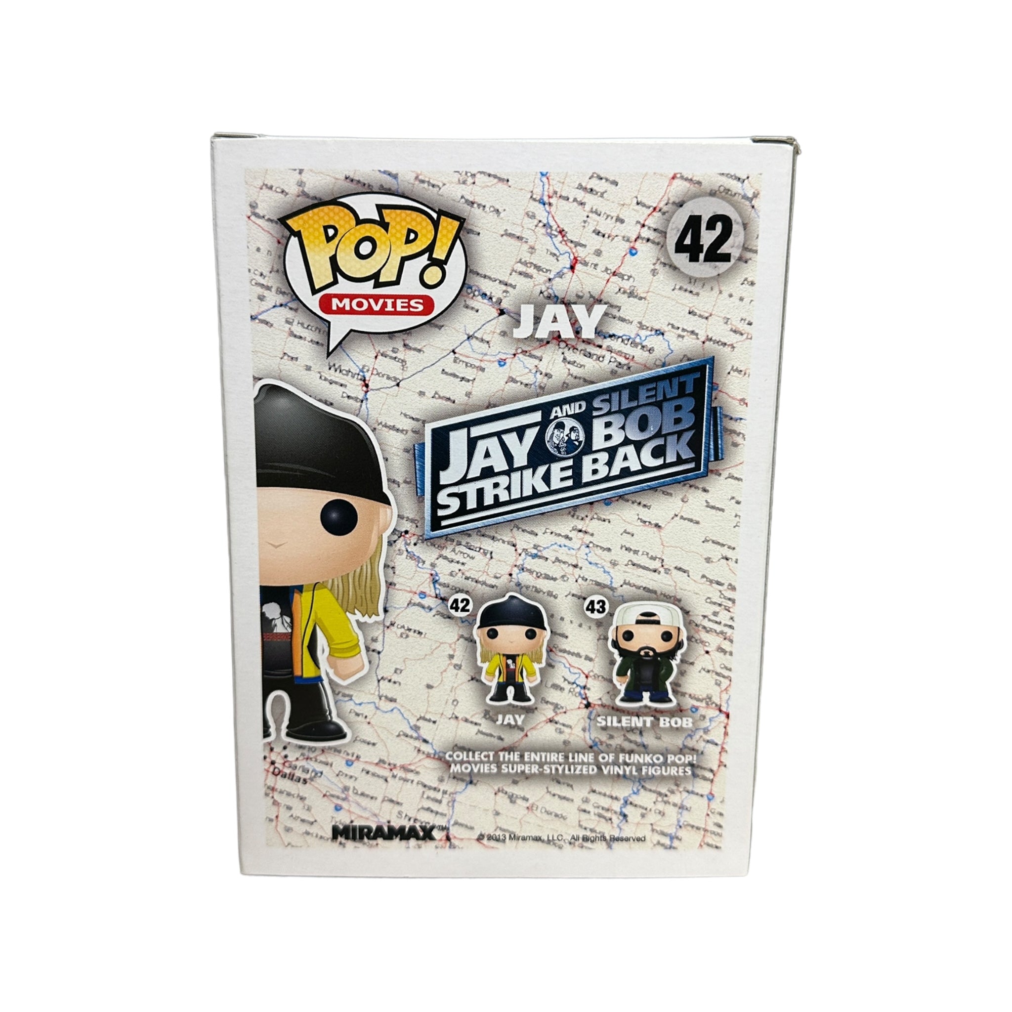 Jay #42 Funko Pop! - Jay and Silent Bob Strike Back - 2014 Pop! - Condition 8.75/10