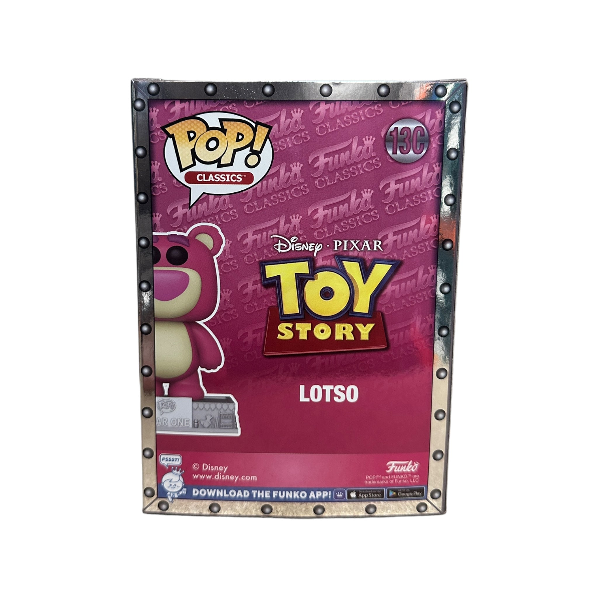 Lotso #13C 25th Anniversary Funko Pop! - Toy Story - WonderCon 2023 Official Convention Exclusive - Condition 9/10