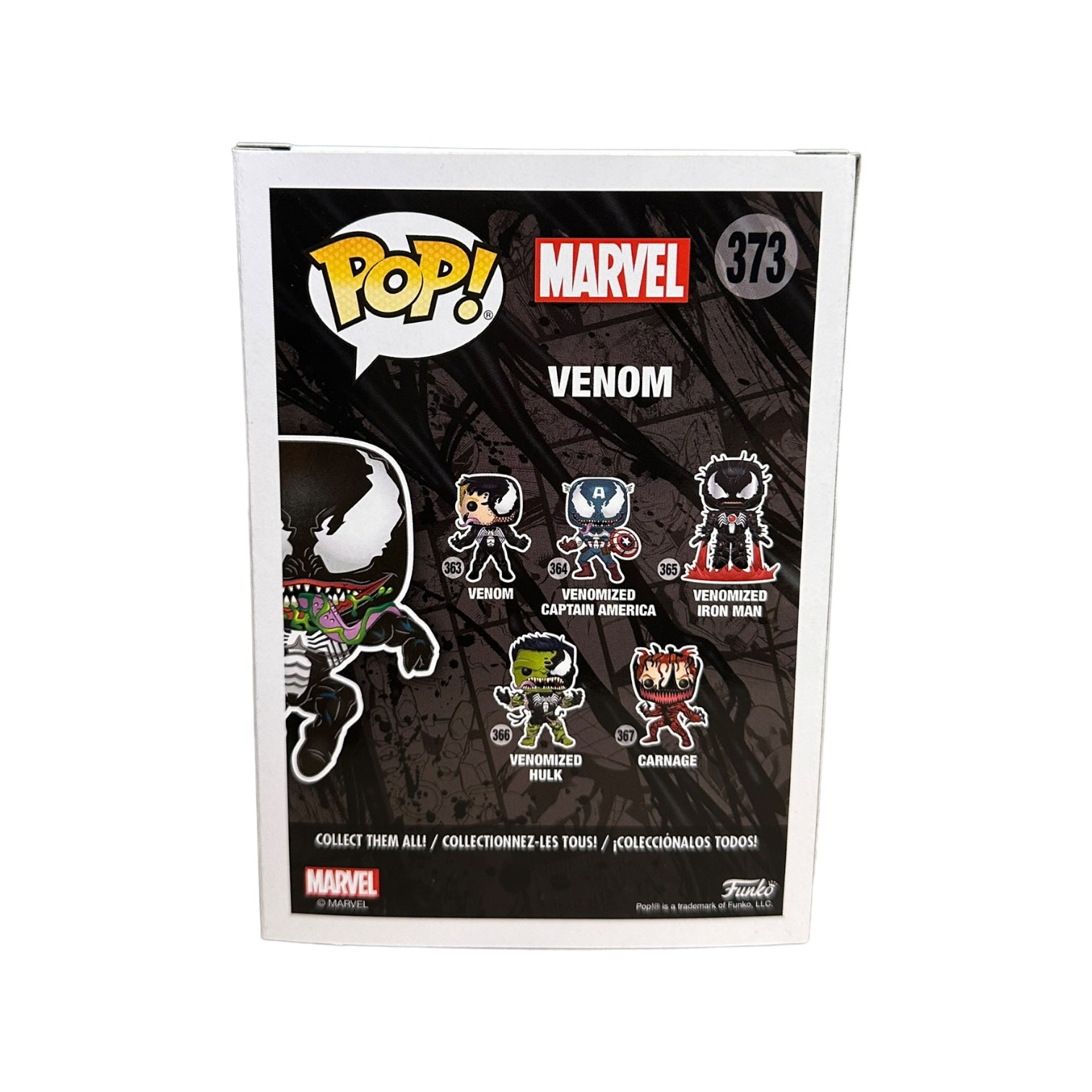 Venom #373 (Leaping) Funko Pop! - Marvel: Venom - Marvel Collector Corps Exclusive - Condition 8.5/10