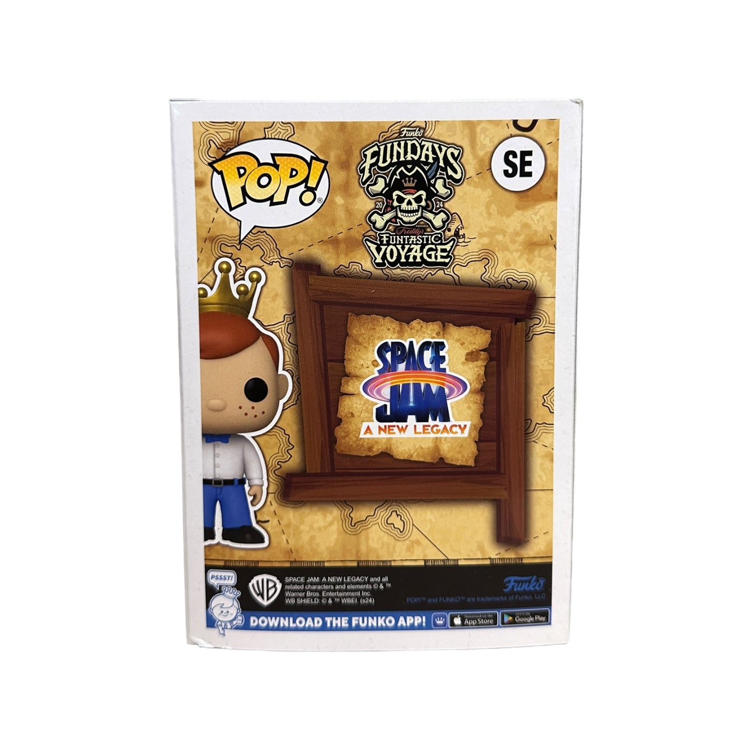 Freddy Funko as Marvin The Martian (Metallic) Funko Pop! - Space Jam: A New Legacy - Freddy's Funtastic Voyage 2024 Online Edition LE1000 Pcs - Condition 8/10