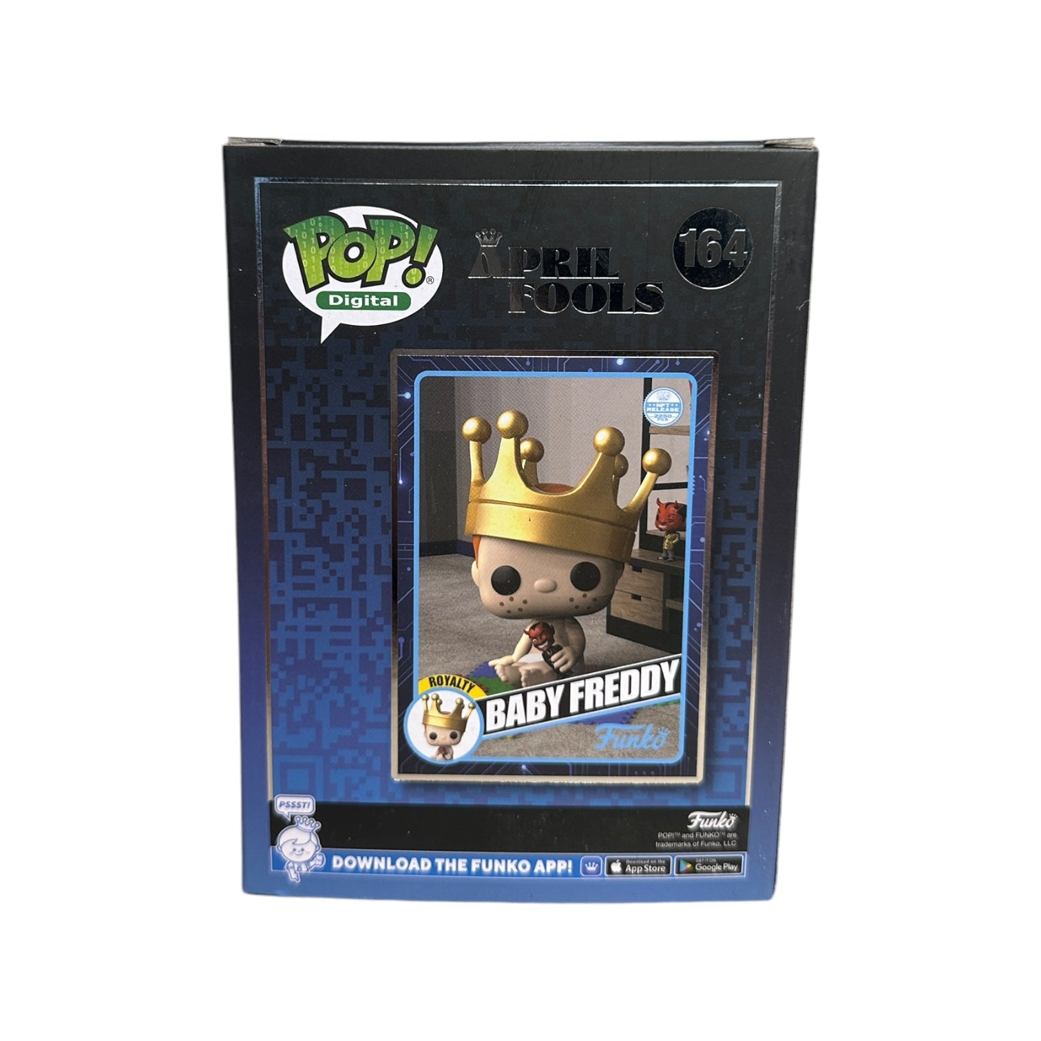 Baby Freddy #164 Funko Pop! - April Fools - NFT Release Exclusive LE2250 Pcs - Condition 9/10