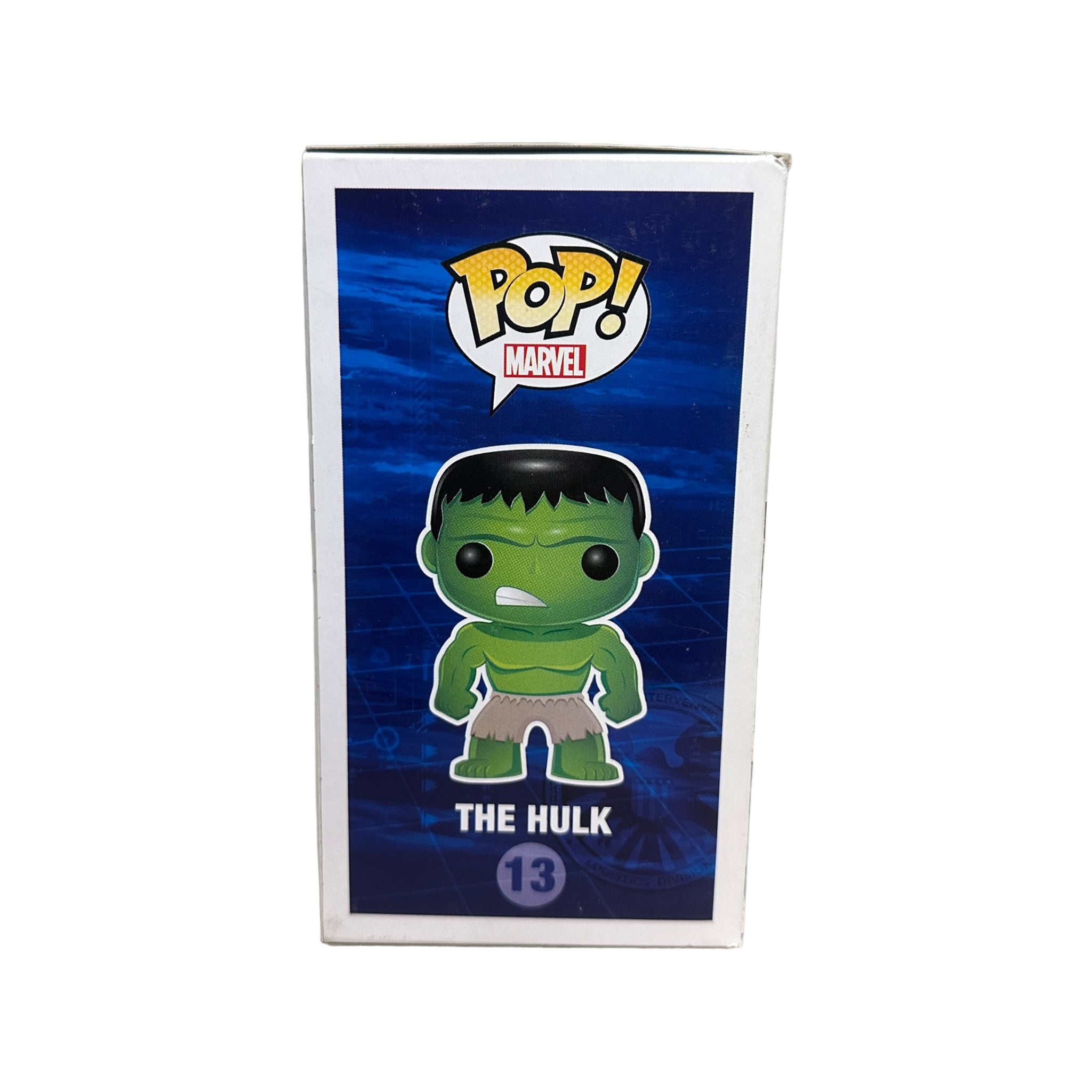 The Hulk #13 (Large Writing) Funko Pop! - The Avengers - 2012 Pop! - Condition 6.5/10