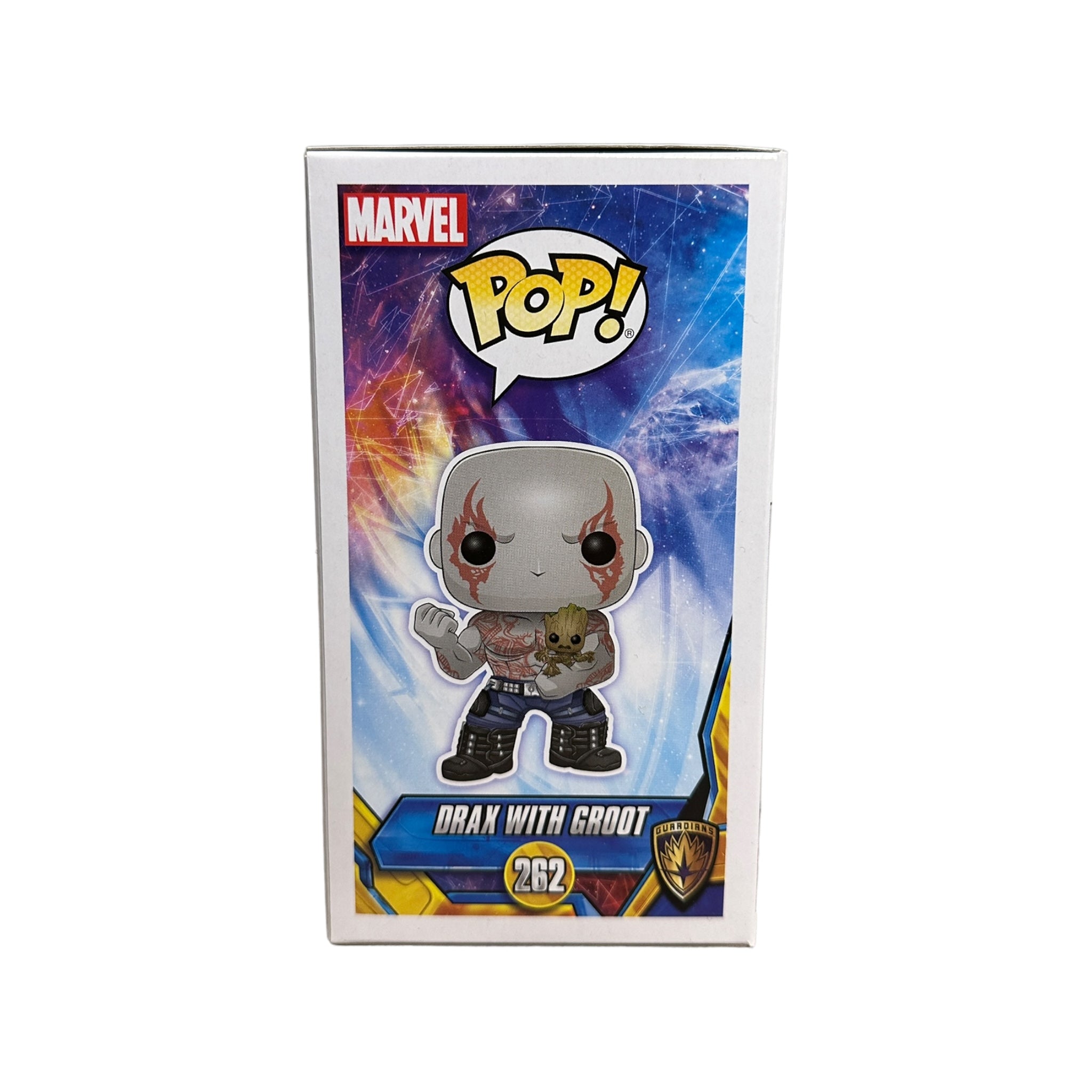 Funko Pop Guardians of the Galaxy #262 order Drax with Groot - FYE Exclusive