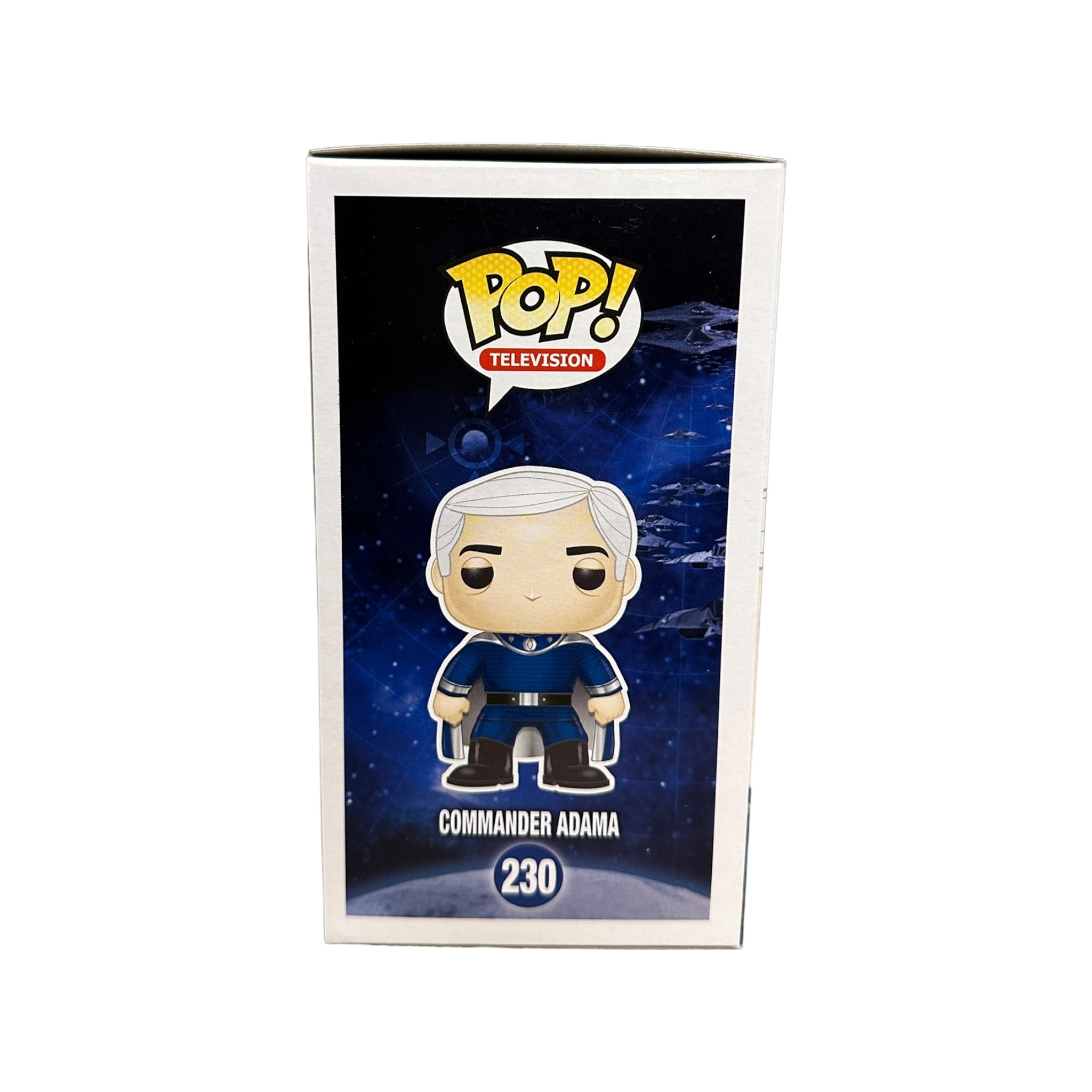 Commander Adama #230 Funko Pop! - Battlestar Galactica - 2015 Pop! - Condition 8/10