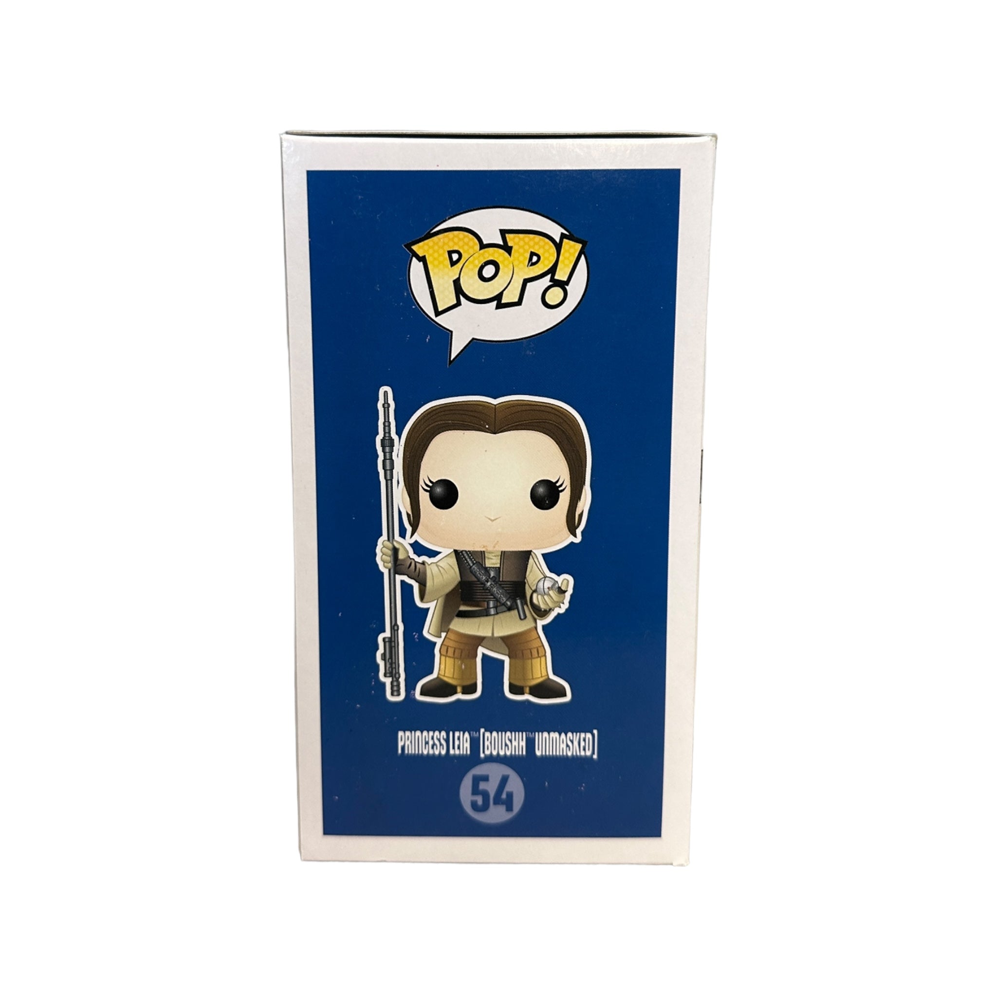 Princess Leia [Boushh Unmasked] #54 Funko Pop! - Star Wars - SDCC 2015 Official Convention Exclusive LE1008 Pcs - Condition 7.5/10