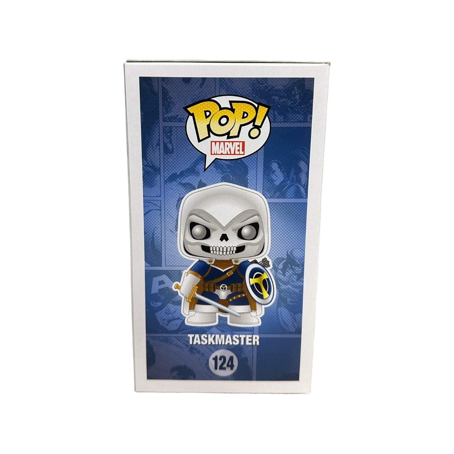 Taskmaster #124 (Error Glow) Funko Pop! - Marvel - Walgreens Exclusive - Condition 8.75/10