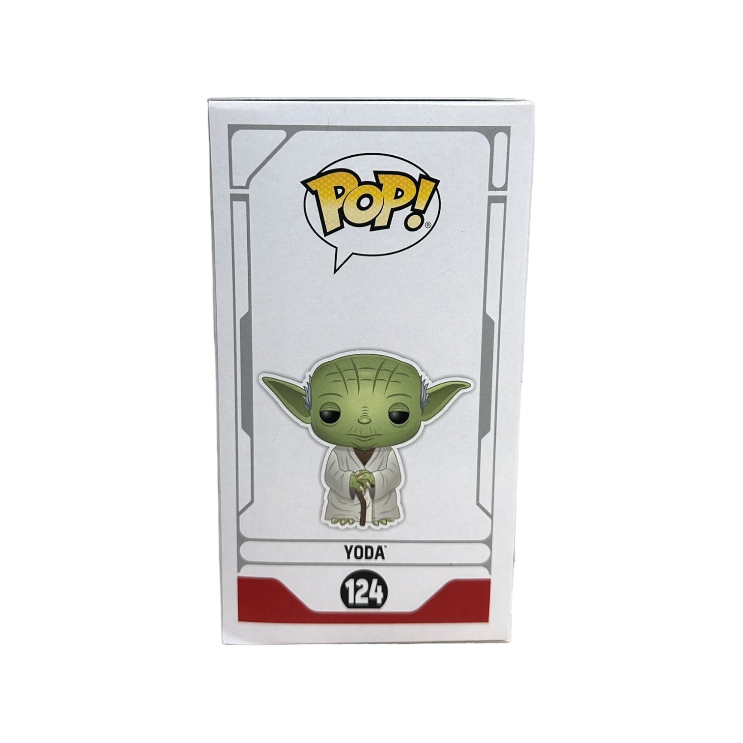 Yoda #124 (Blue Chrome) Funko Pop! - Star Wars - Star Wars Celebration Chicago 2019 Exclusive LE2500 Pcs - Condition 8.75/10