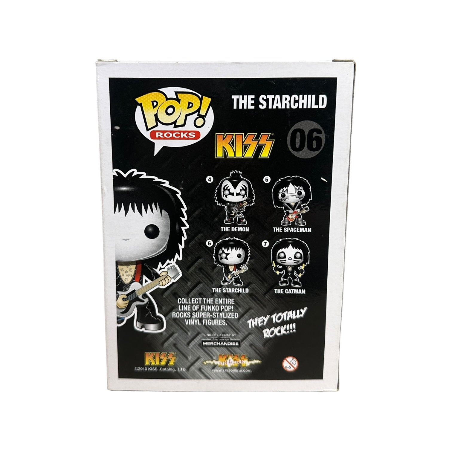 The Starchild #06 Funko Pop! - Kiss - 2012 Pop! - Condition 6/10