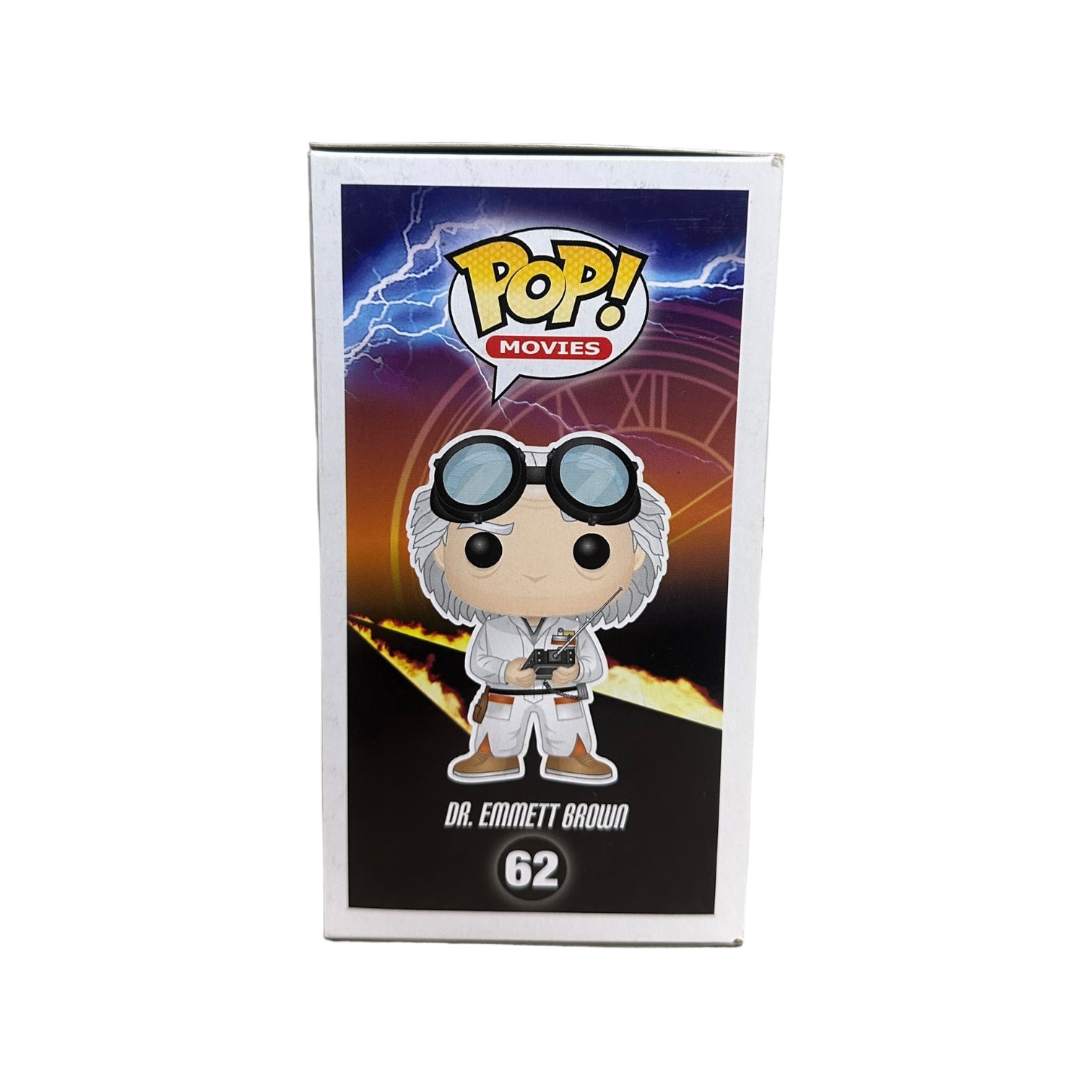 Dr. Emmett Brown #62 (Error) Funko Pop! - Back To The Future - 2013 Pop! - Condition 8/10