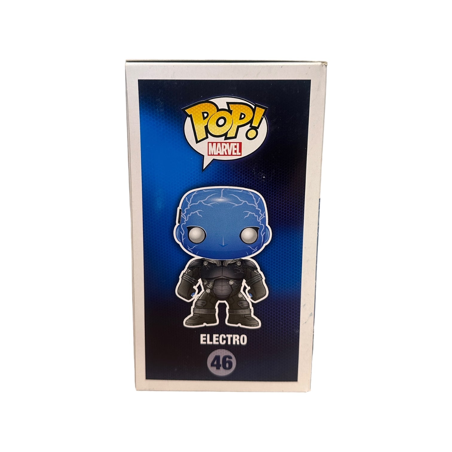 Electro #46 (Metallic / Glows in the Dark) Funko Pop! - The Amazing Spider-Man 2 - Toy Sapiens Exclusive - Condition 8.25/10