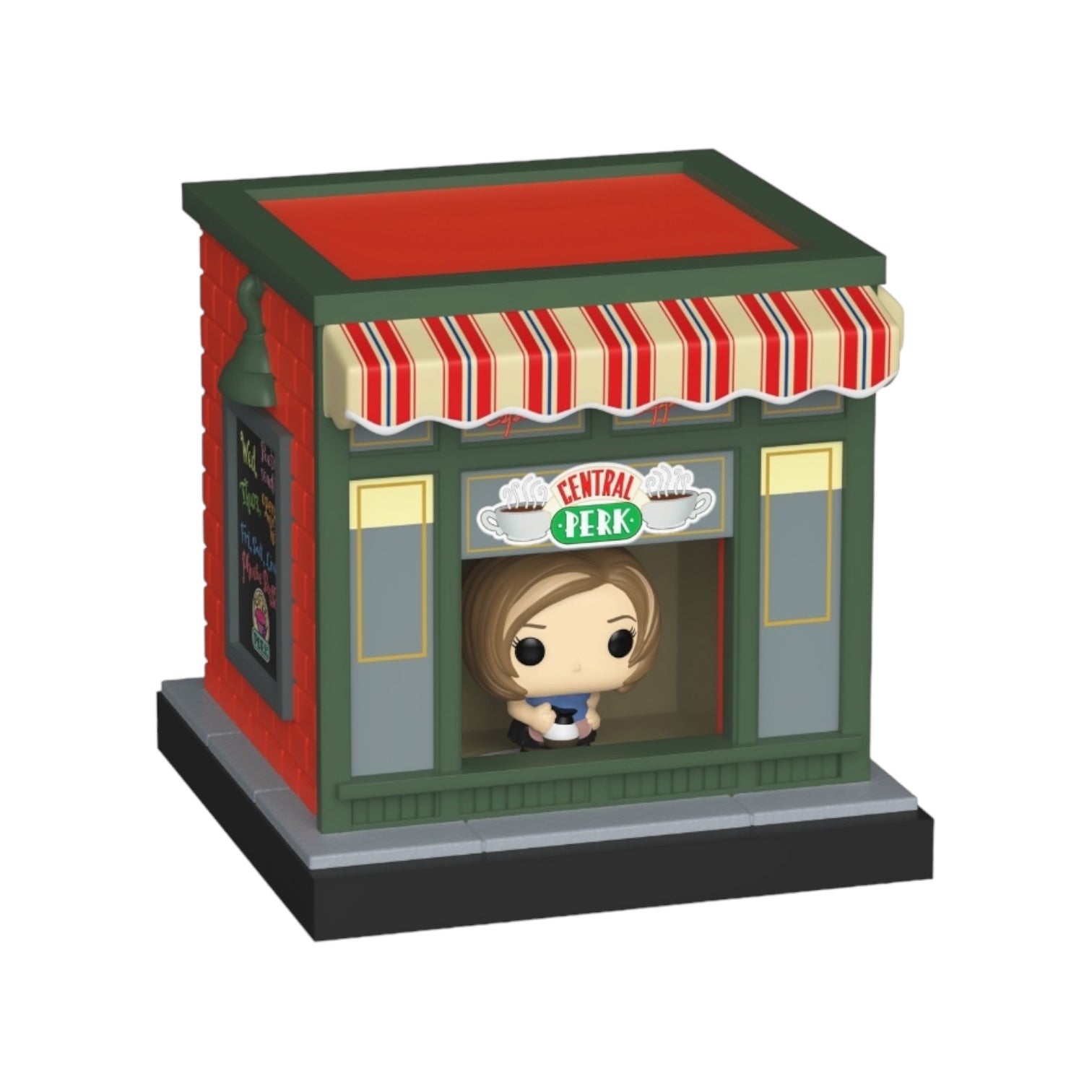 Rachel Green with Central Perk Coffee Shop Funko Bitty Pop Town - Friends - Coming Soon