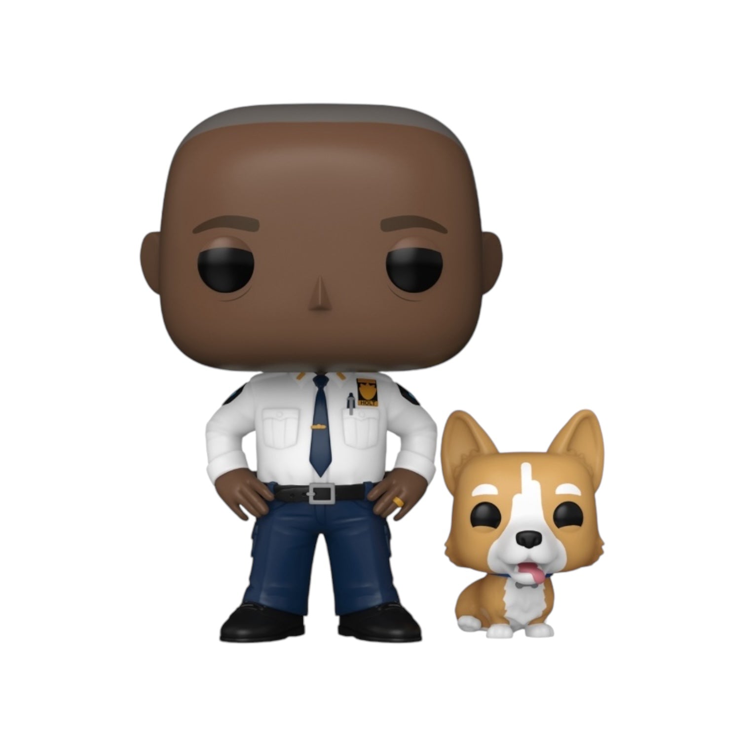 Captain Ray Holt with Cheddar #1626 Funko Pop! - Brooklyn Nine-Nine - PREORDER