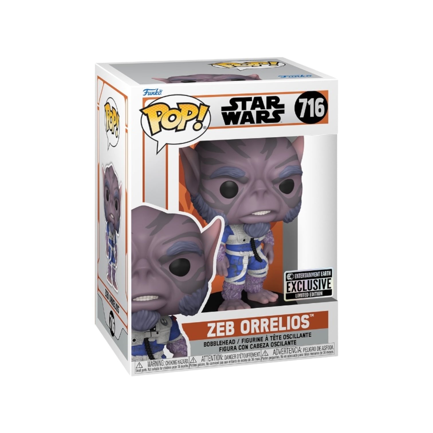 Zeb Orrelios #716 Funko Pop! - Star Wars: The Mandalorian - Entertainment Earth Exclusive