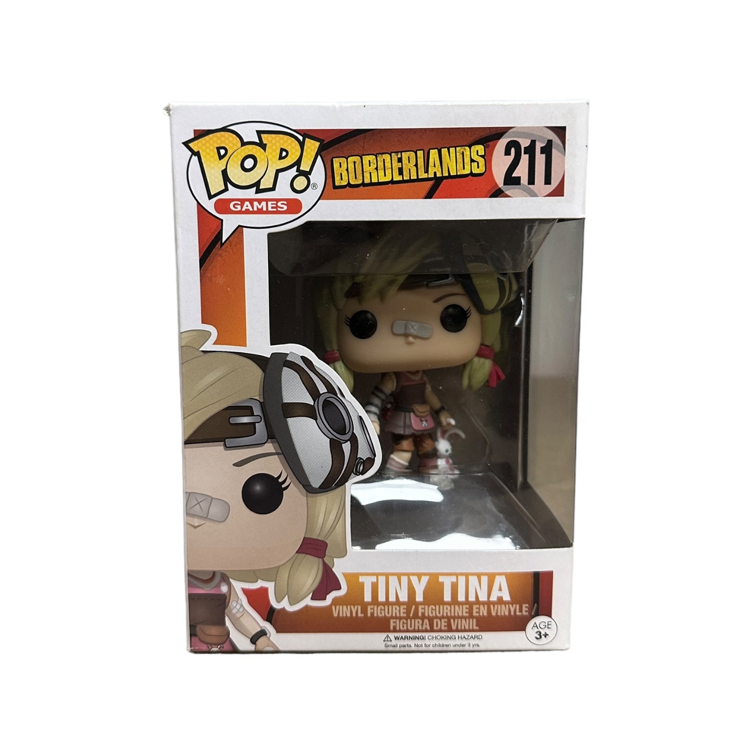 Tiny Tina #211 Funko Pop! - Borderlands - 2017 Pop! - Condition 8/10