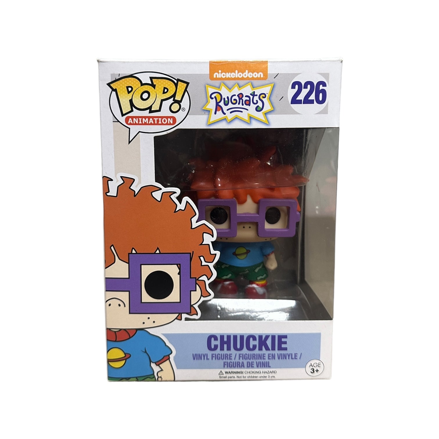 Chuckie #226 Funko Pop! - Rugrats - 2017 Pop! - Condition 8/10