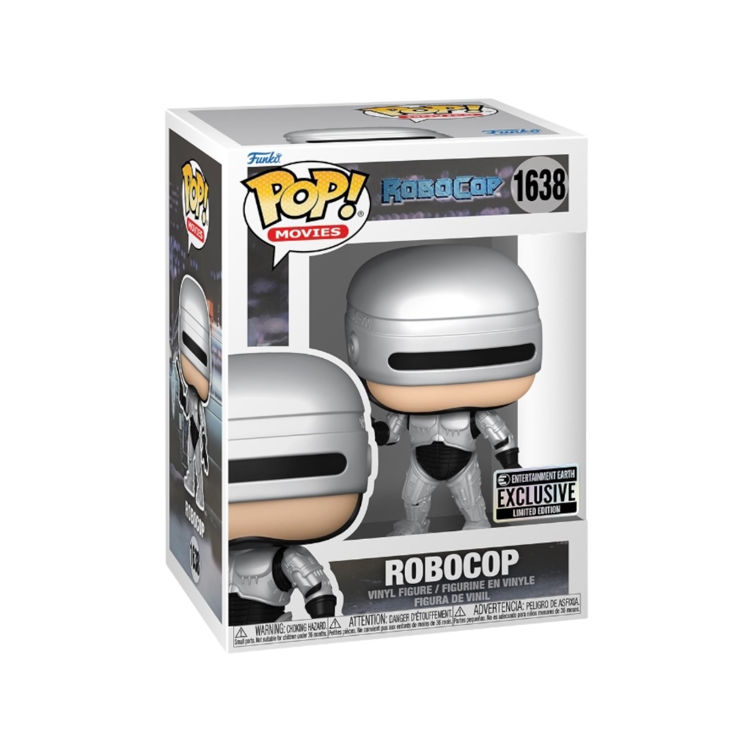 Robocop #1638 (Metallic) Funko Pop! - Robocop - Entertainment Earth Exclusive