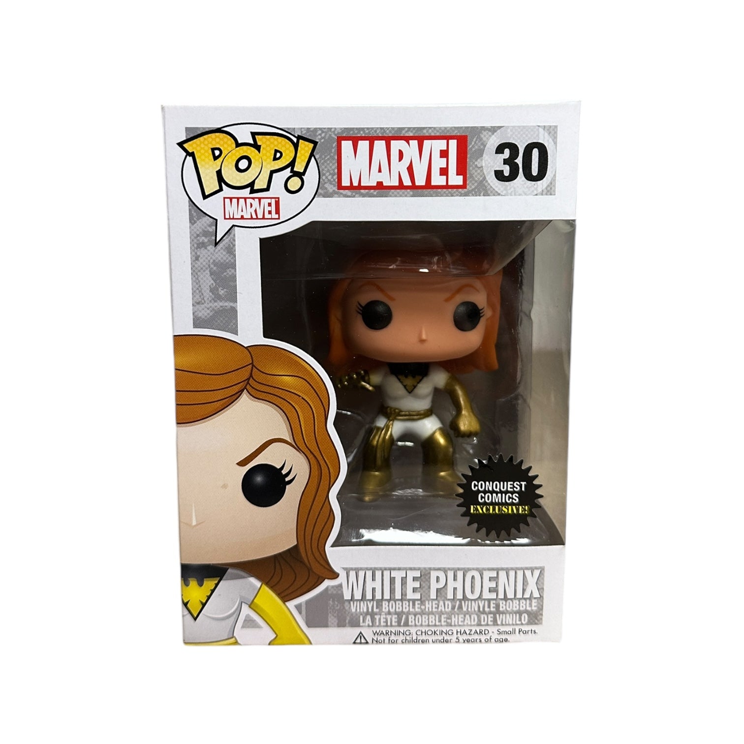 White Phoenix #30 Funko Pop! - Marvel - Conquest Comics Exclusive - Condition 8.75/10