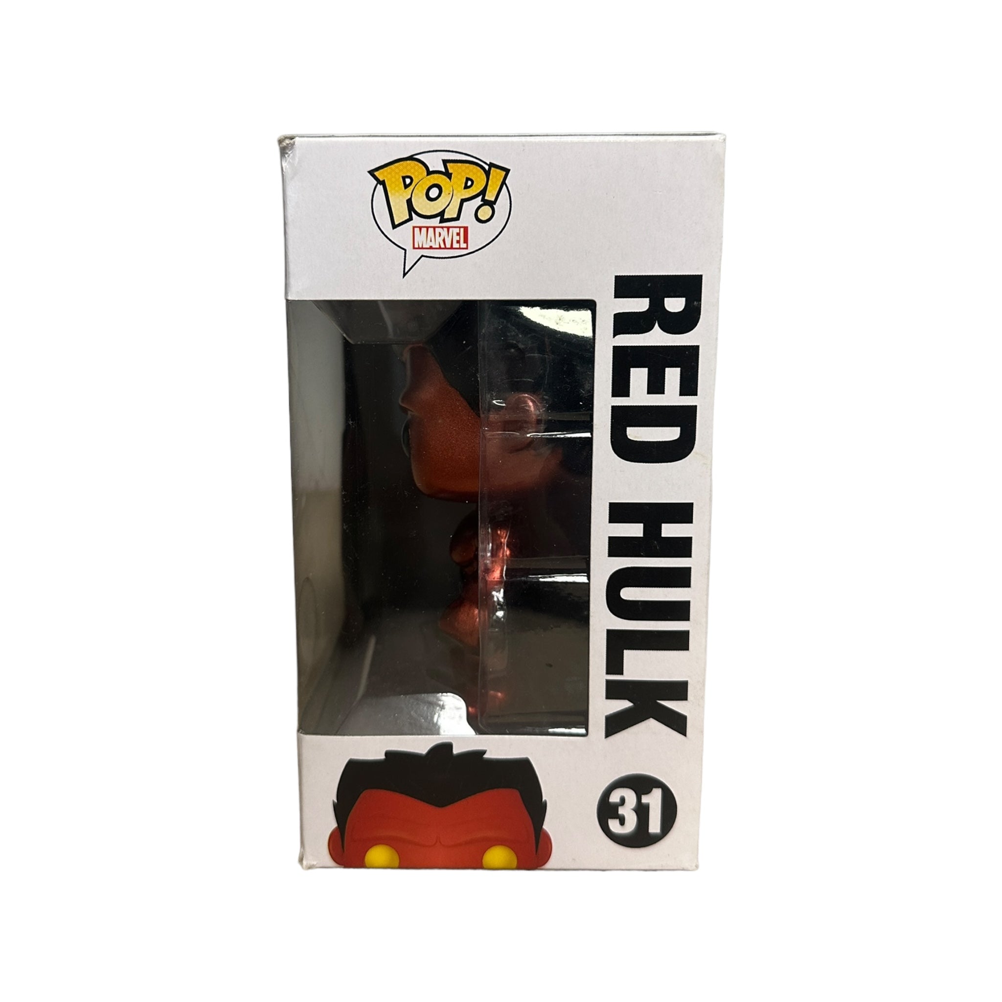 Red Hulk Metallic Marvel SDCC 2013 Collectible