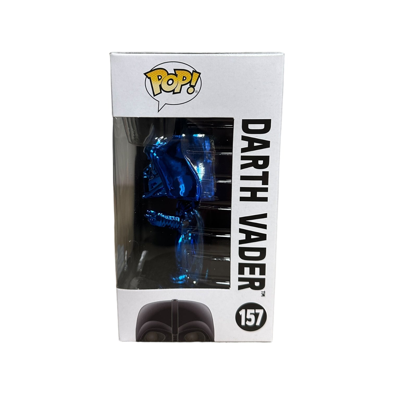 Darth Vader #157 (Blue Chrome) Funko Pop! - Star Wars - Star Wars Celebration Chicago 2019 Exclusive LE2500 Pcs - Condition 8.75/10