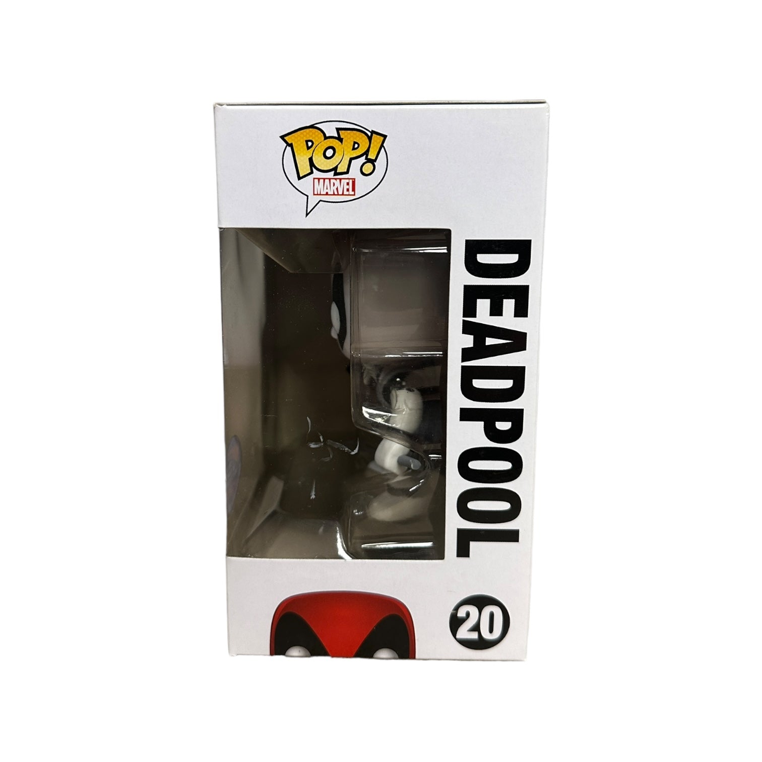 Deadpool #20 (Black & White - Error Glow Head) Funko Pop! - Marvel Universe - Matt's Cavalcade of Comics, Cards & Collectibles Exclusive - Condition 8/10