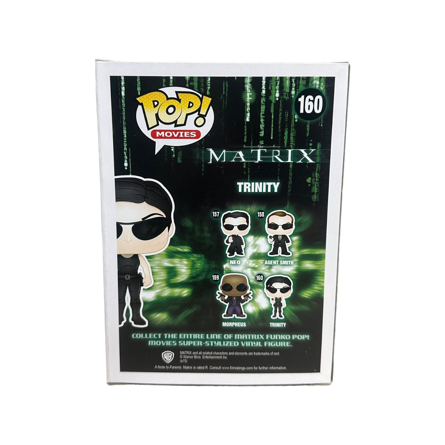 Trinity #160 Funko Pop! - The Matrix - 2015 Pop! - Condition 6.5/10