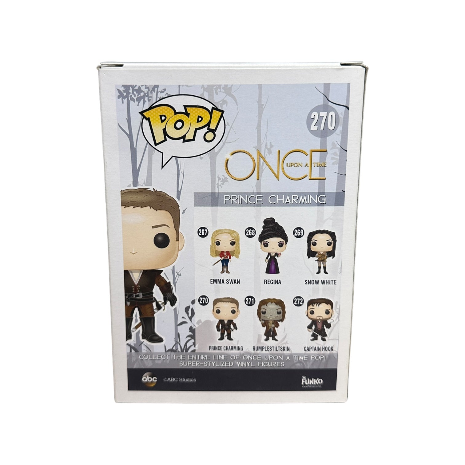 Prince Charming #270 Funko Pop! - Once Upon a Time - 2015 Pop! - Condition 6.5/10