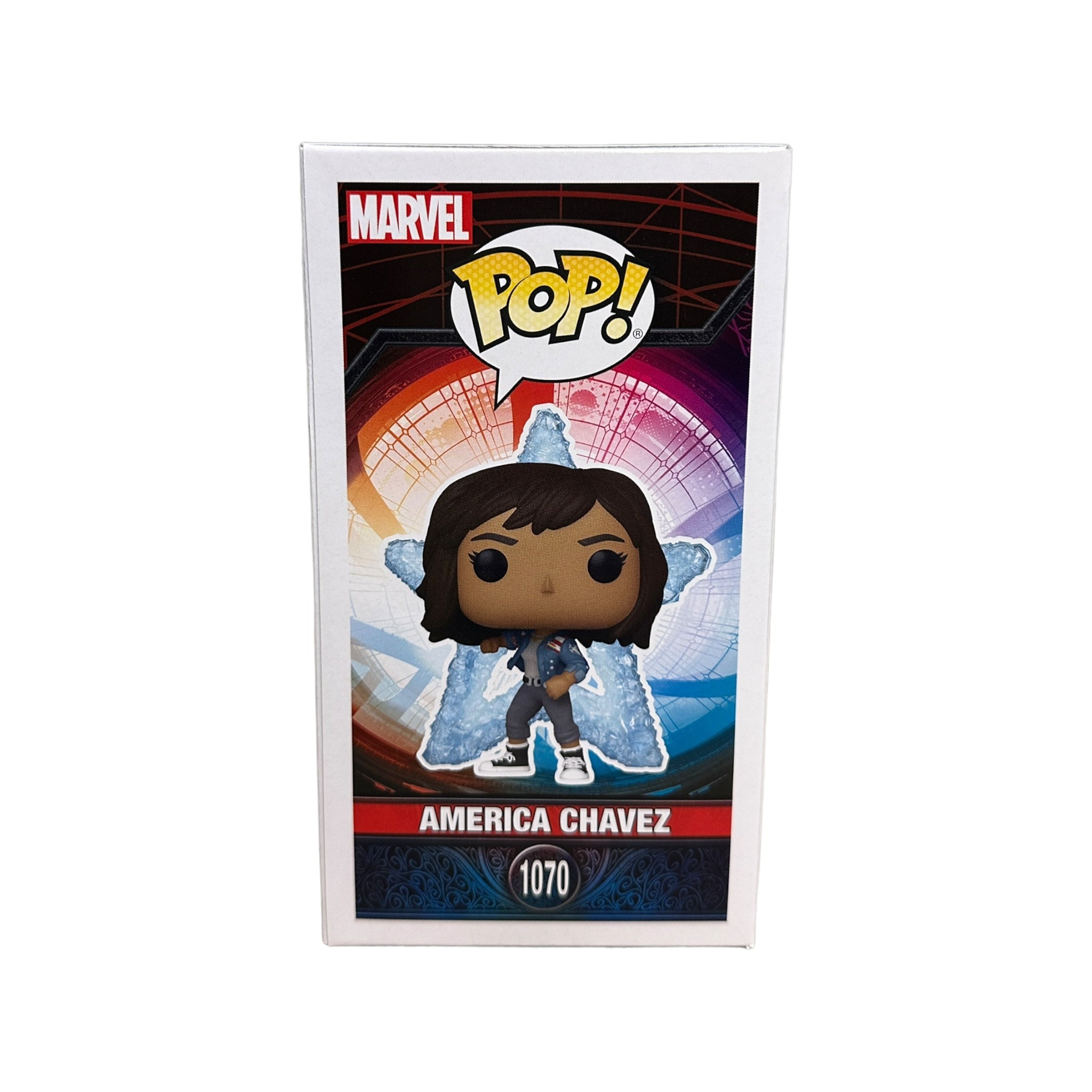 America Chavez #1070 (w/ Star Portal) Funko Pop! - Doctor Strange in The Multiverse of Madness - SDCC 2022 Official Convention Exclusive - Condition 9/10