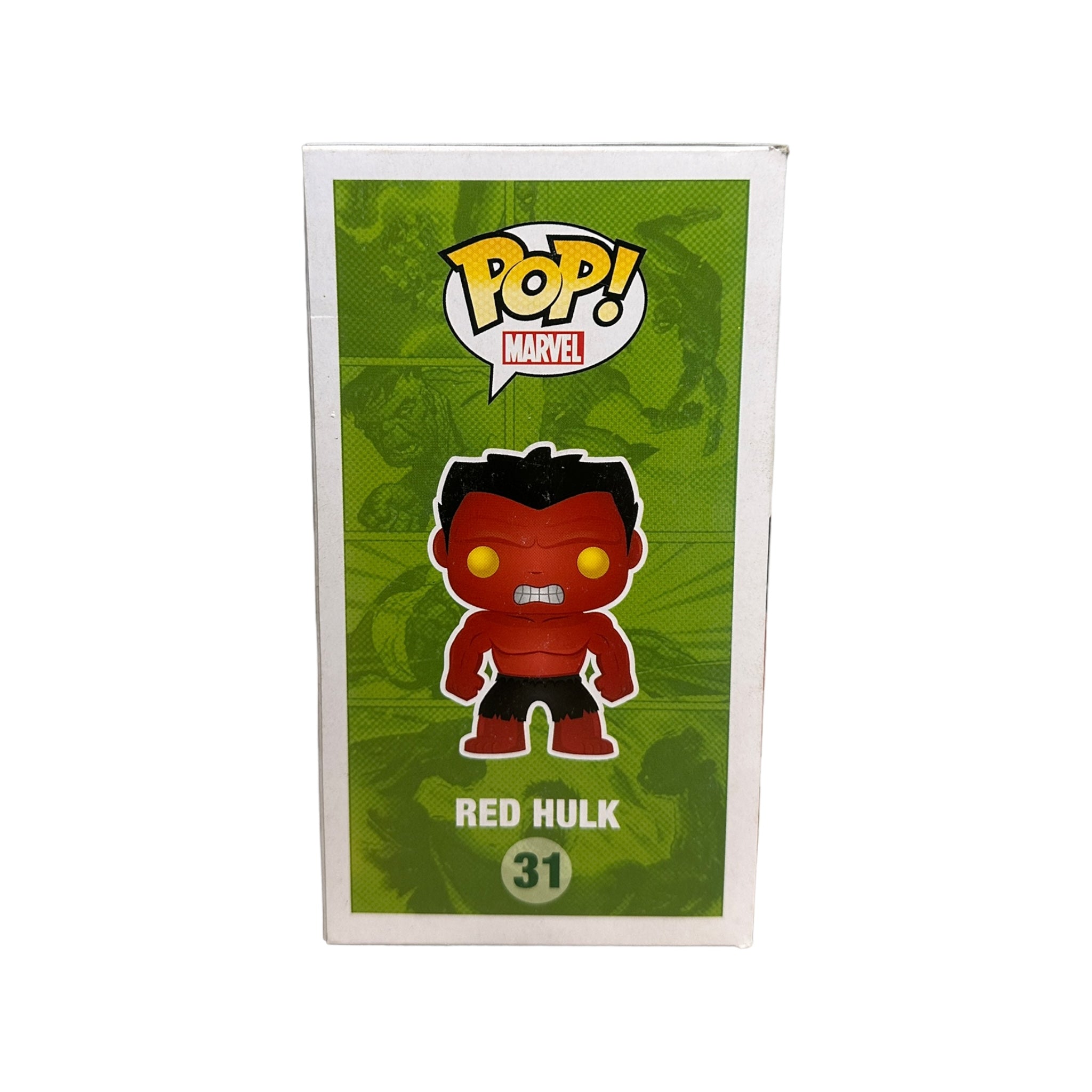 Red Hulk #31 (Metallic) Funko Pop! - Marvel - SDCC 2013 Exclusive LE480 Pcs - Condition 7.5/10