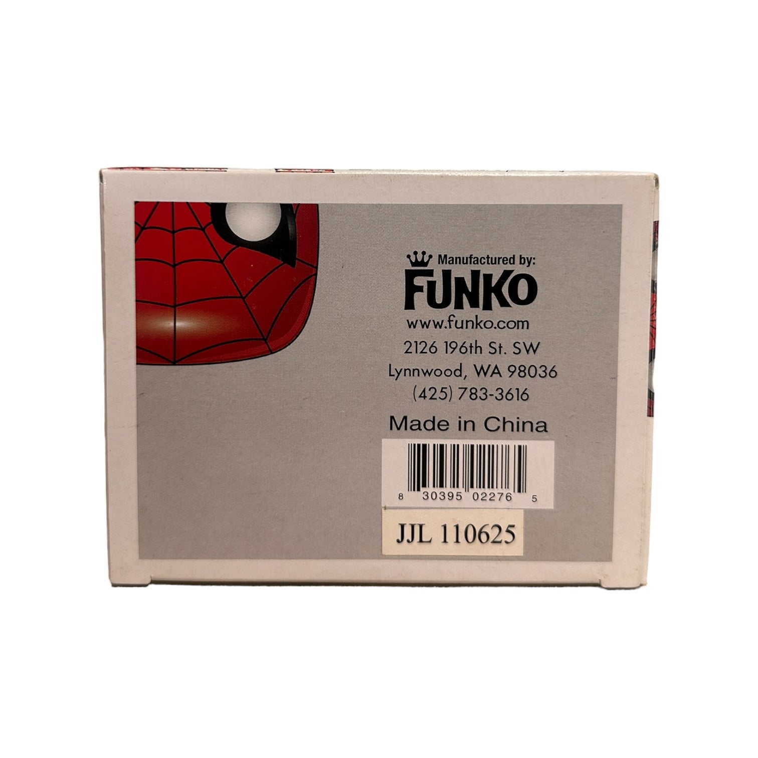 Spider-Man #03 (Metallic) Funko Pop! - Marvel Universe - SDCC 2011 Exclusive LE480 Pcs - Condition 7.5/10