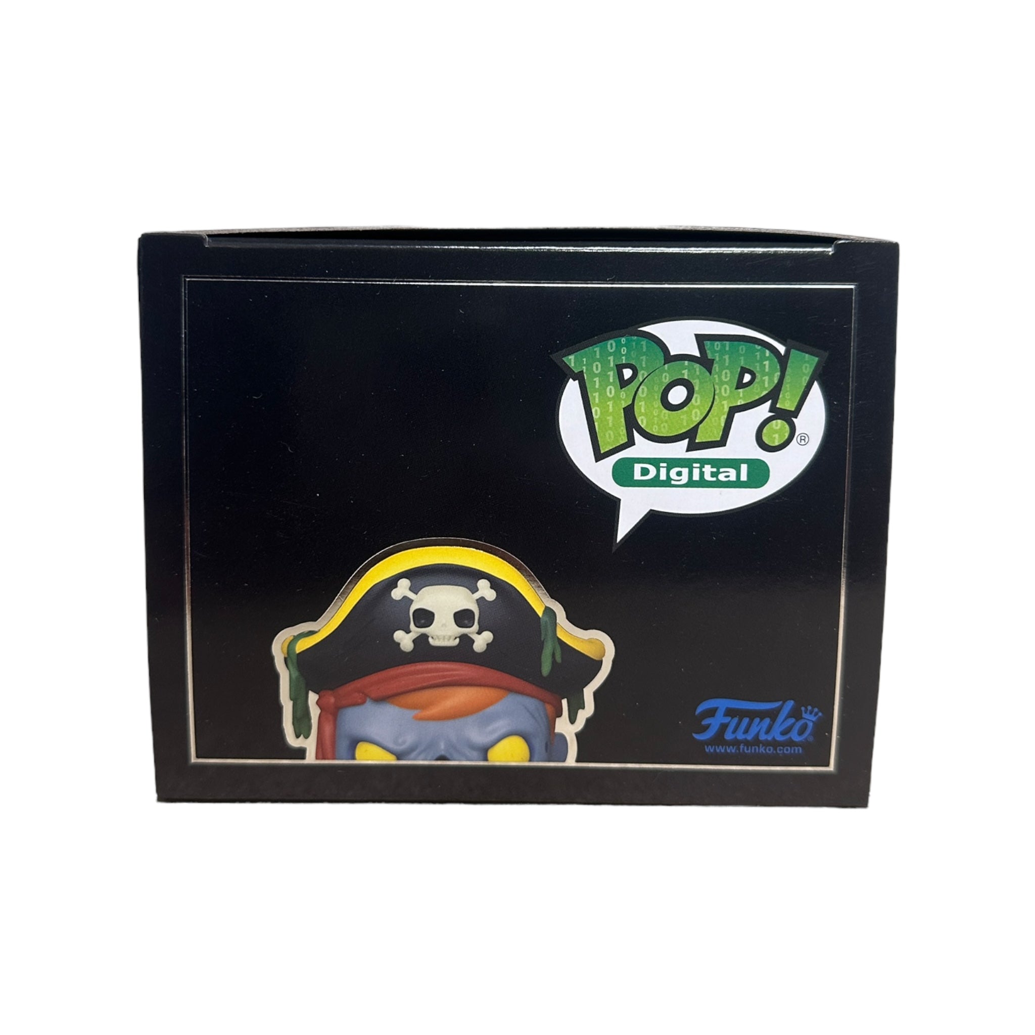 Freddy Funko as Zombie Pirate #226 (Glows in the Dark) Funko Pop! - Funkoween Series 1 - NFT Release Exclusive LE1900 Pcs - Condition 9.5/10