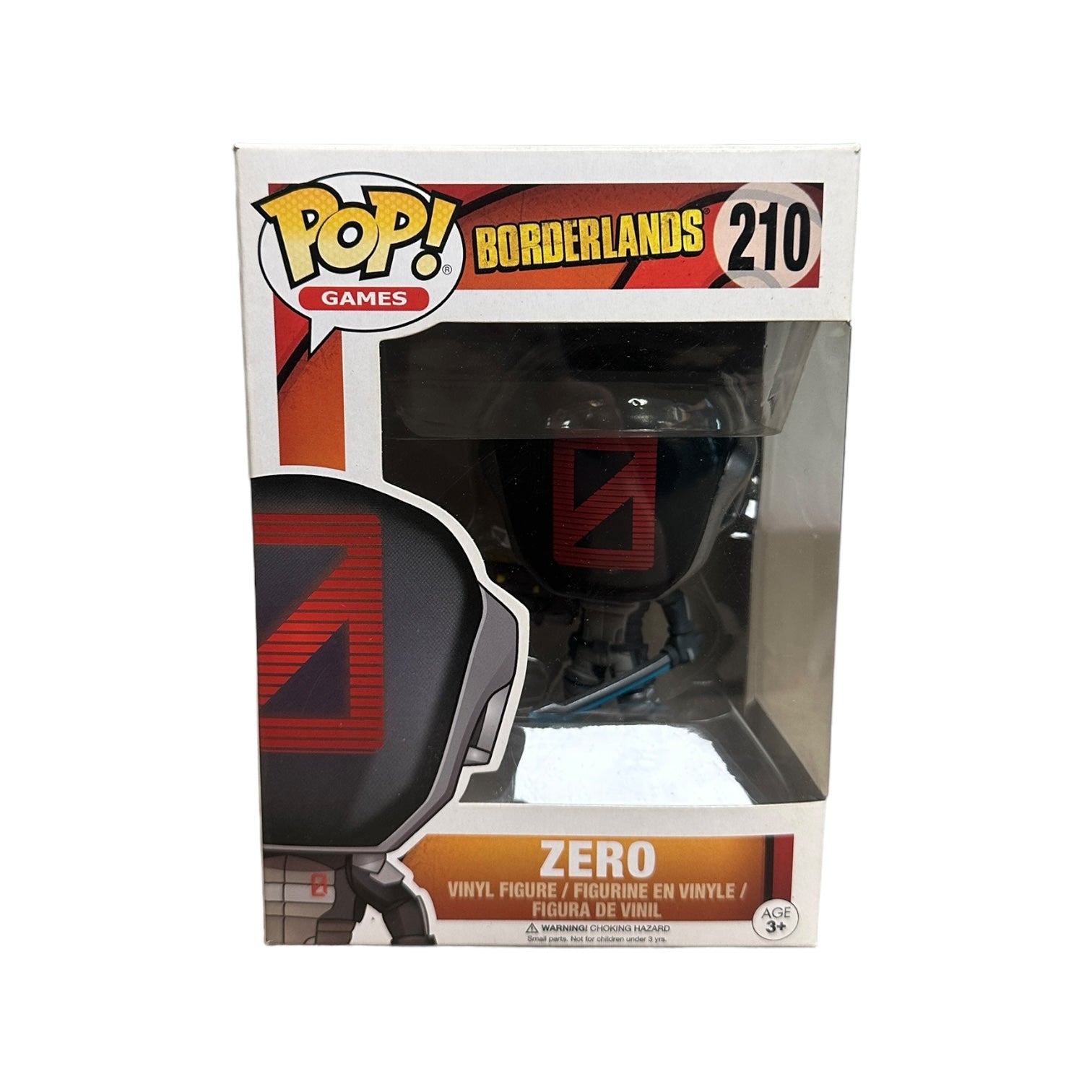 Zero #210 Funko Pop! - Borderlands - 2017 Pop! - Condition 8.5/10