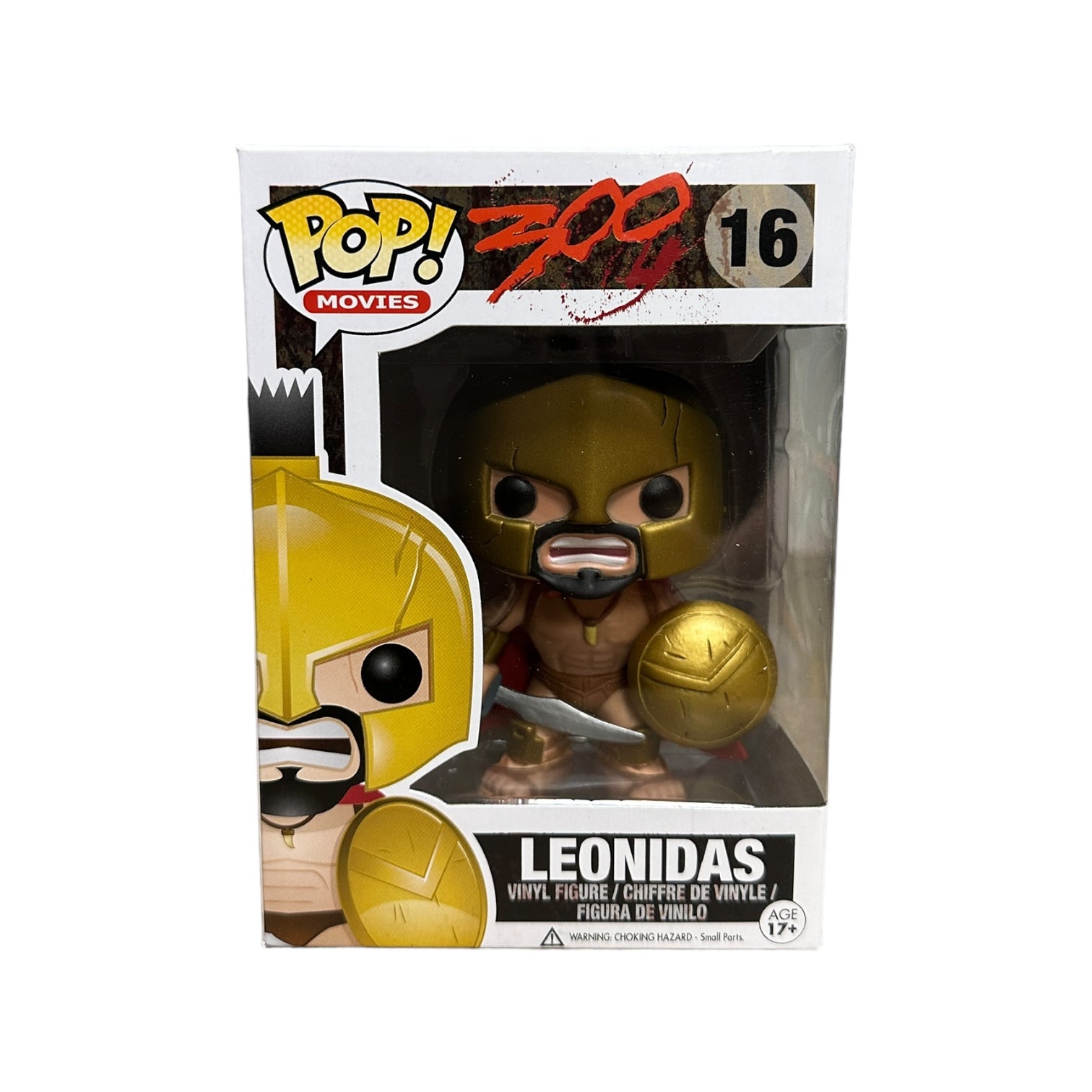 Leonidas #16 Funko Pop! - 300 - 2012 Pop! - Condition 8.25/10