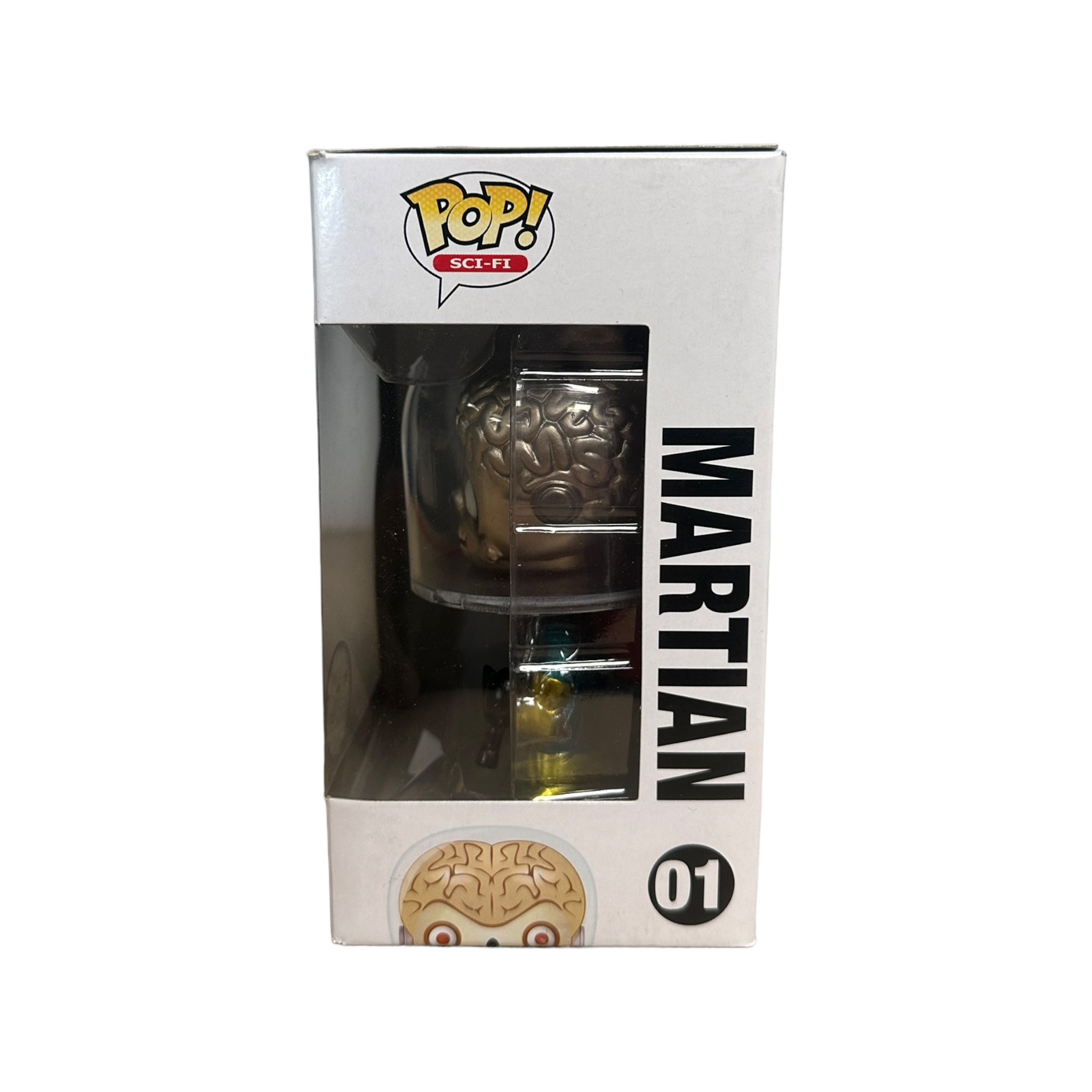 Martian #01 (Metallic) Funko Pop! - Mars Attacks - SDCC 2012 Exclusive LE480 Pcs - Condition 6.5/10