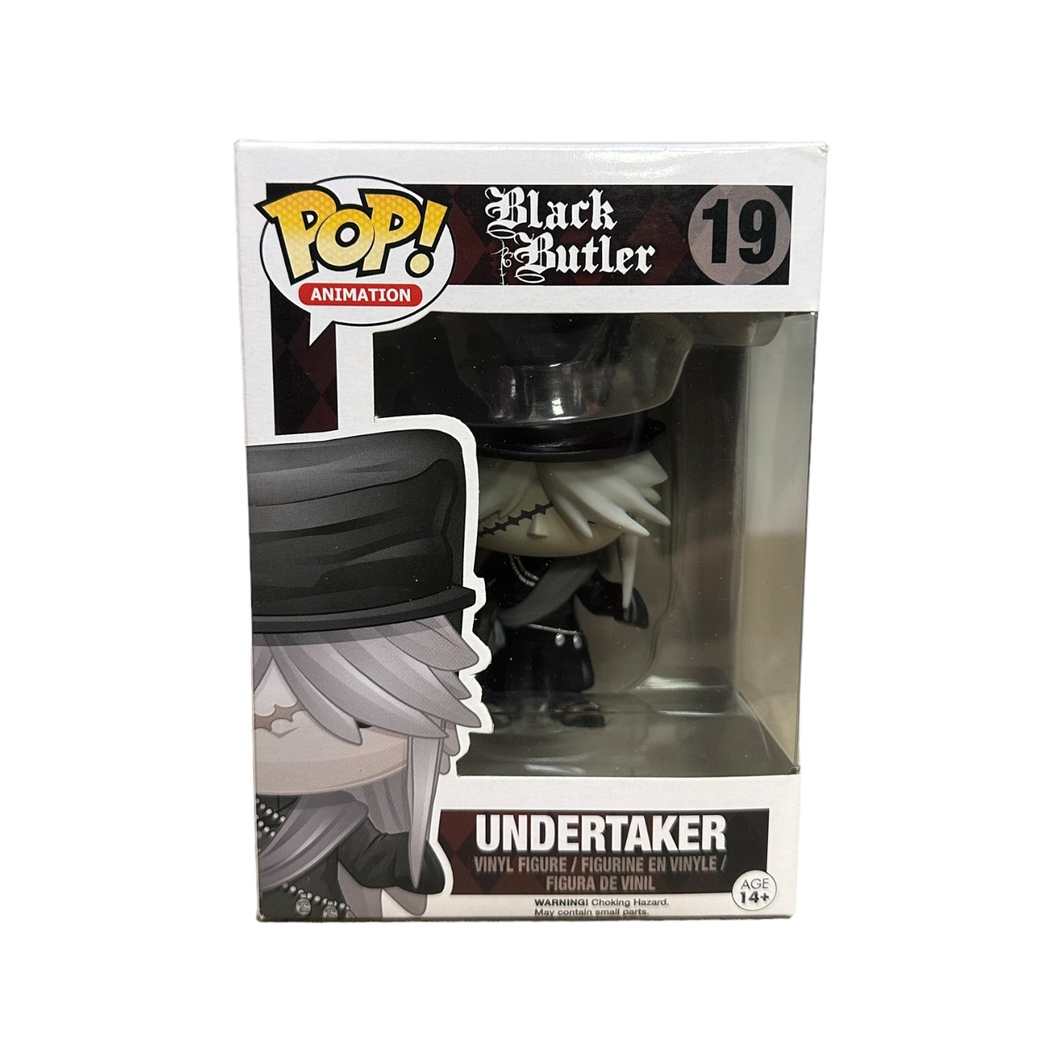 Undertaker #19 Funko Pop! - Black Butler - 2014 Pop! - Condition 7/10