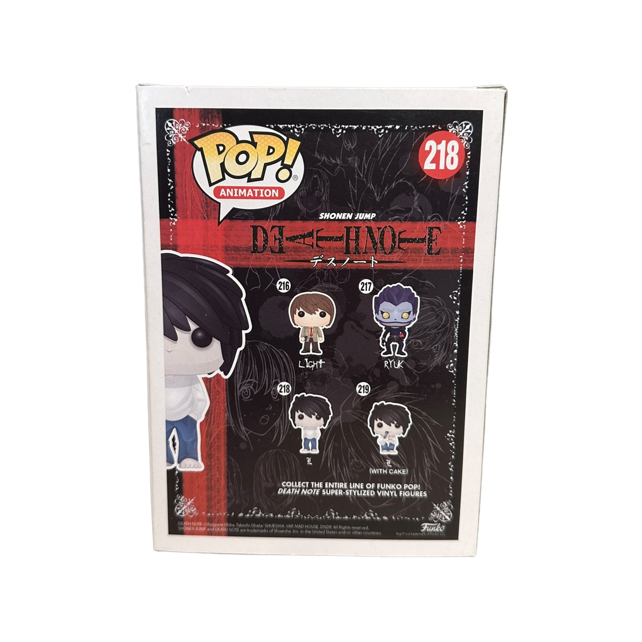 L Deathnote retailer Funko Pop #218