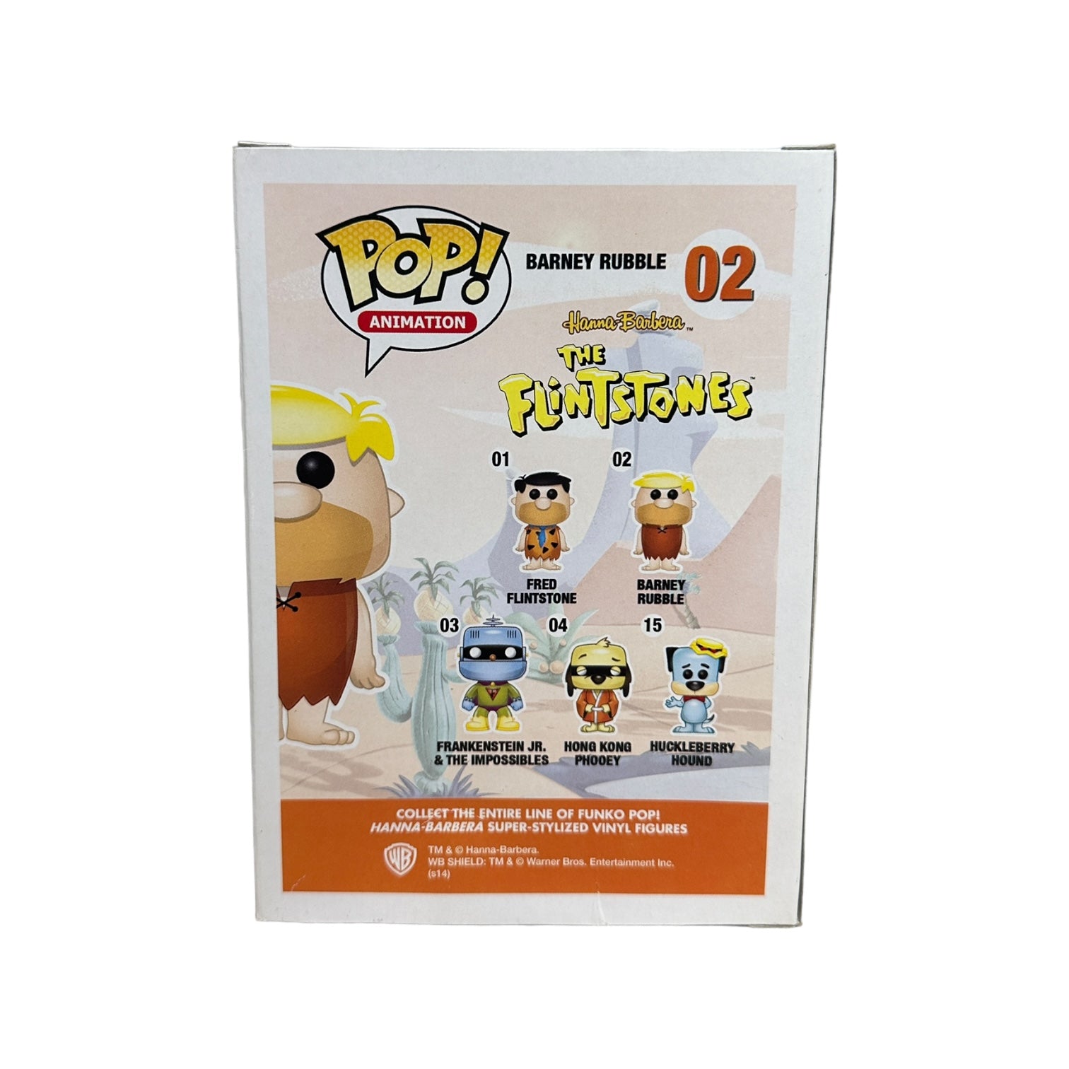 Barney Rubble #02 Funko Pop! - The Flintstones - 2014 Pop! - Condition 7.5/10