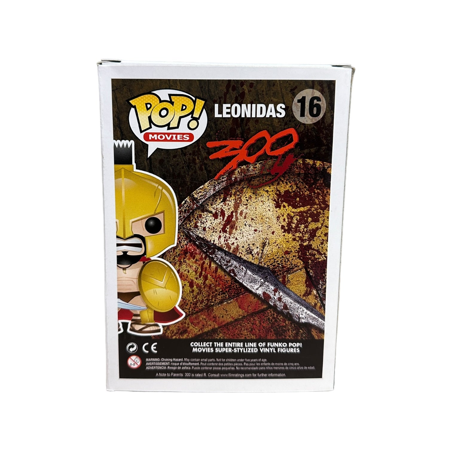 Leonidas #16 Funko Pop! - 300 - 2012 Pop! - Condition 8.25/10