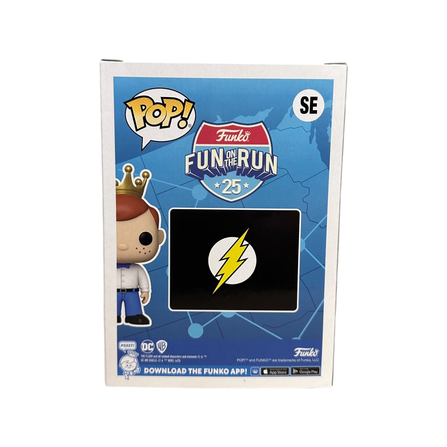 Freddy Funko as The Flash (Reverse Flash Chase) Funko Pop! - Fun On The Run Online Exclusive - Condition 8.5/10