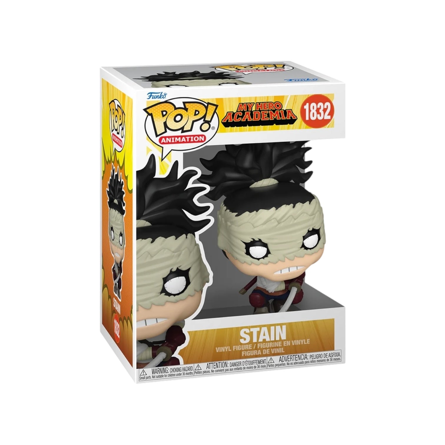 Stain #1832 Funko Pop - My Hero Academia - Coming Soon