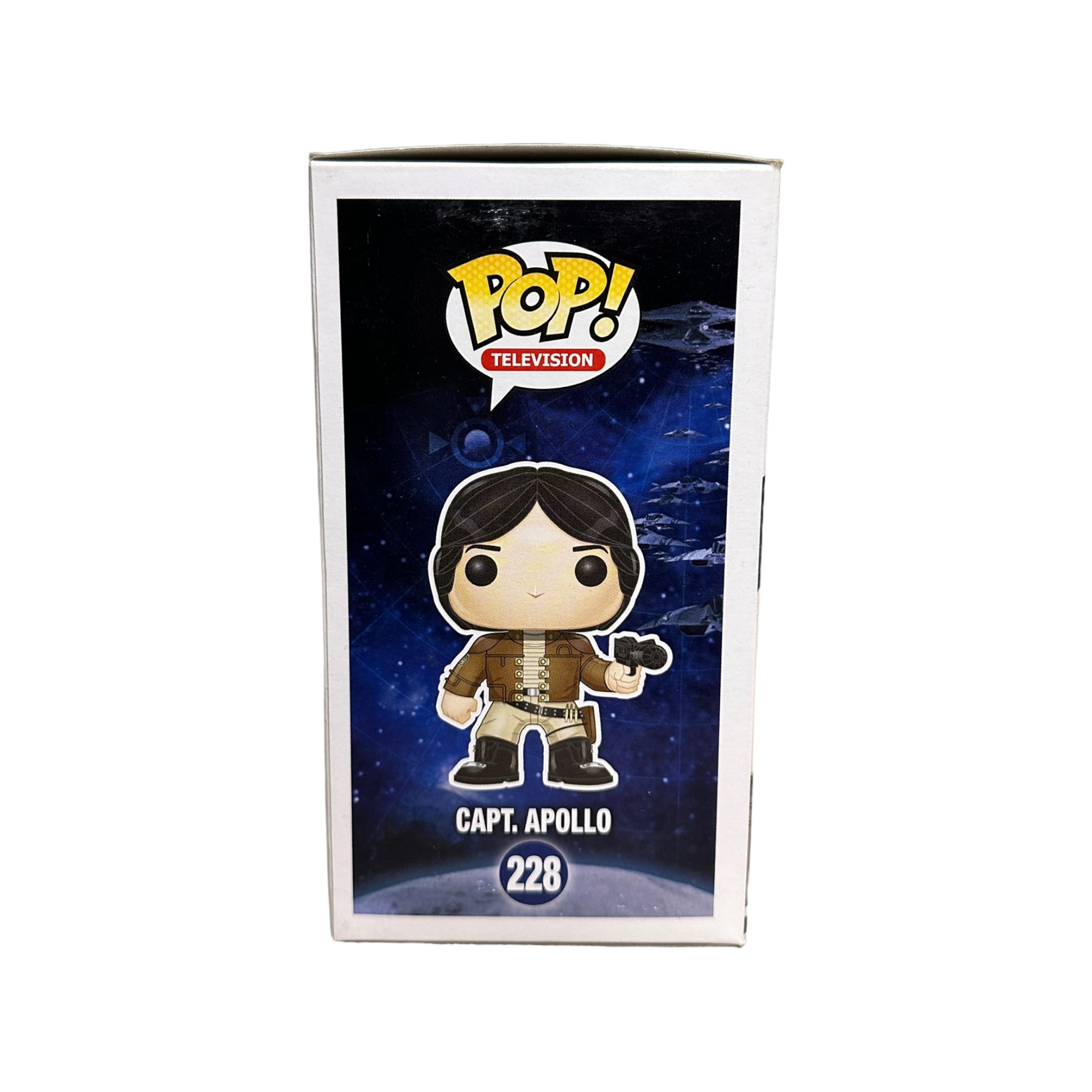 Capt. Apollo #228 Funko Pop! - Battlestar Galactica - 2015 Pop! - Condition 6.5/10