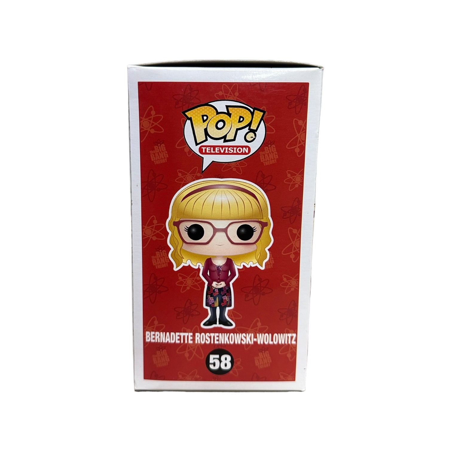 Bernadette Rostenkowski-Wolowitz #58 Funko Pop! - The Big Bang Theory - 2013 Pop! - Condition 7.5/10