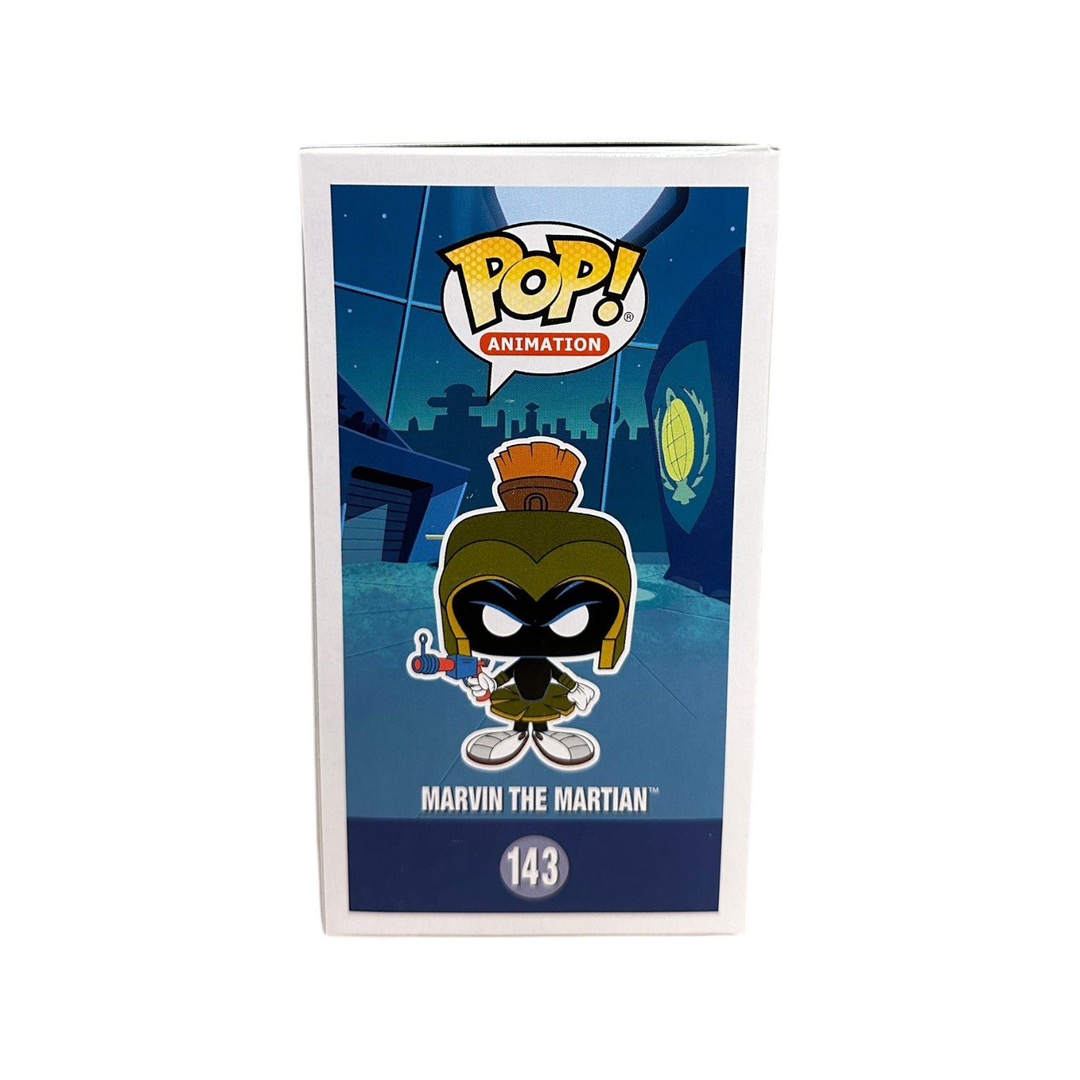 Marvin The Martian #143 (Neon Lime) Funko Pop! - Duck Dodgers - SDCC 2017 Saturday Morning Cartoons Exclusive LE1000 Pcs - Condition 9/10