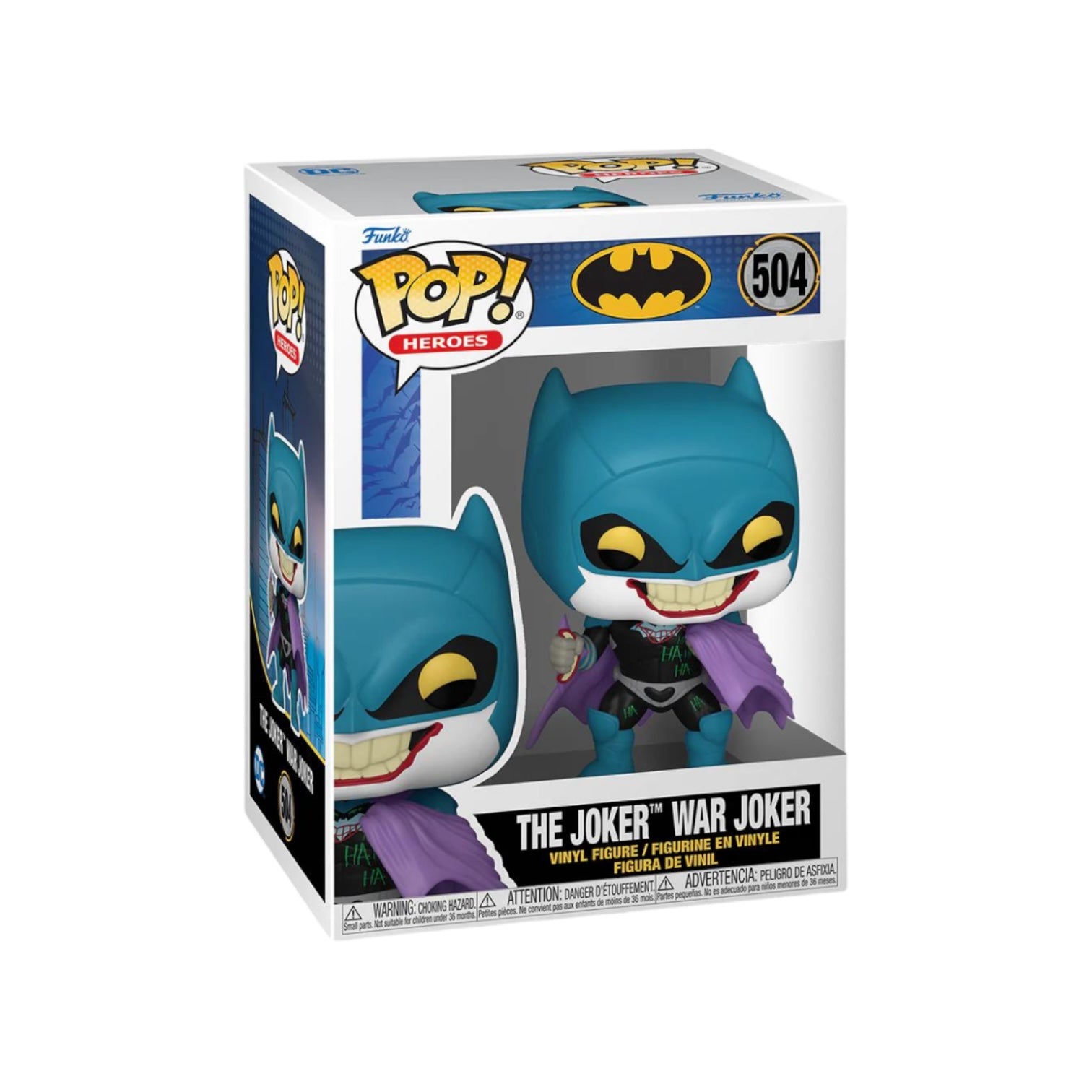 The Joker War Joker #504 Funko Pop! - Batman War Zone