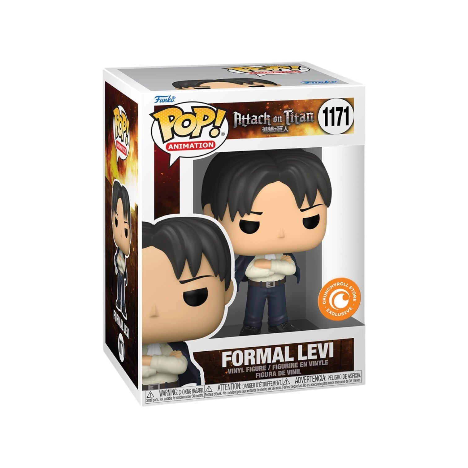 Formal Levi #1171 Funko Pop! - Attack on Titan - Crunchyroll Store Exclusive