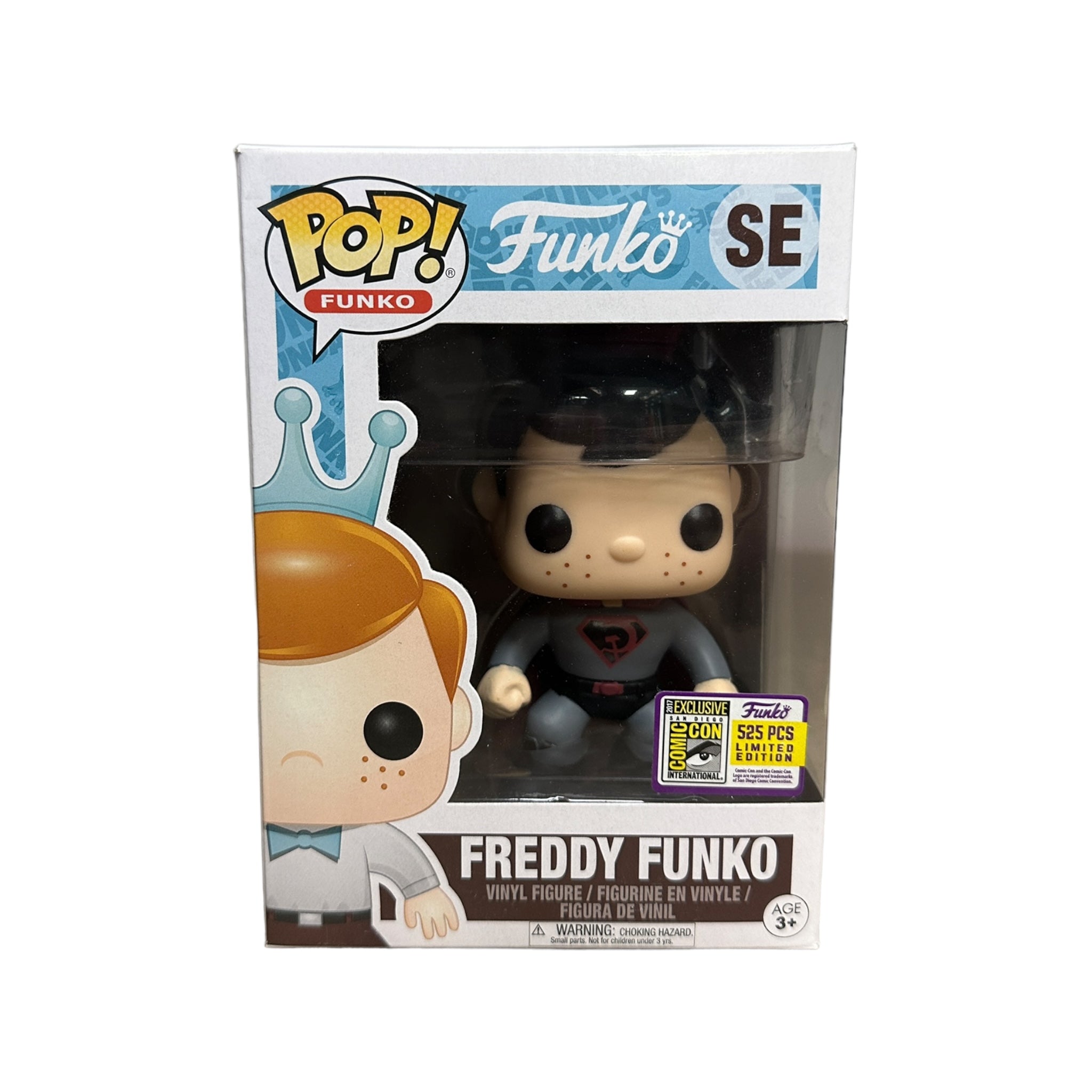 Freddy Funko as Superman Red Son Funko Pop! - SDCC 2017 Exclusive LE525 Pcs - Condition 8.5/10