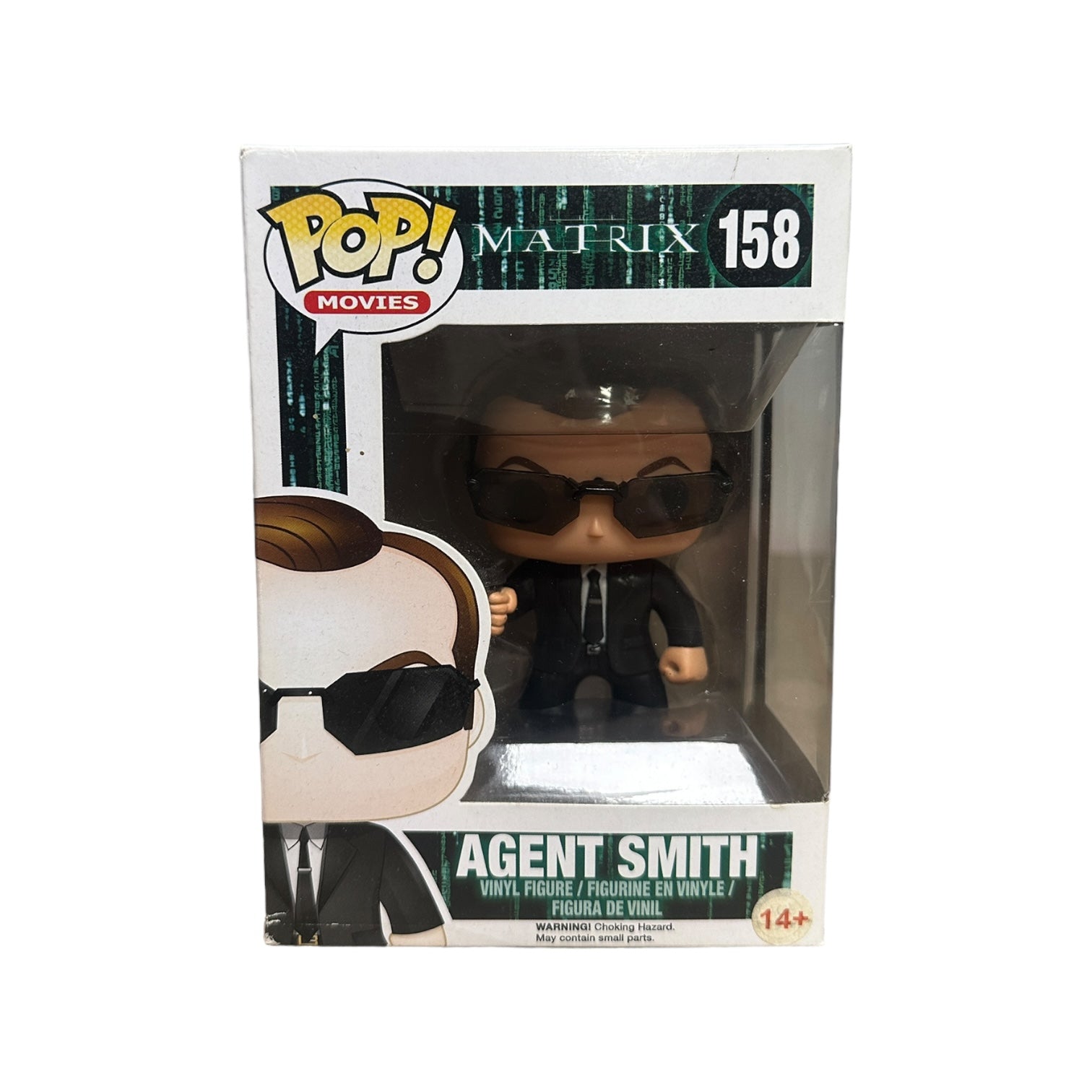 Agent Smith #158 Funko Pop! - The Matrix - 2015 Pop! - Condition 7/10