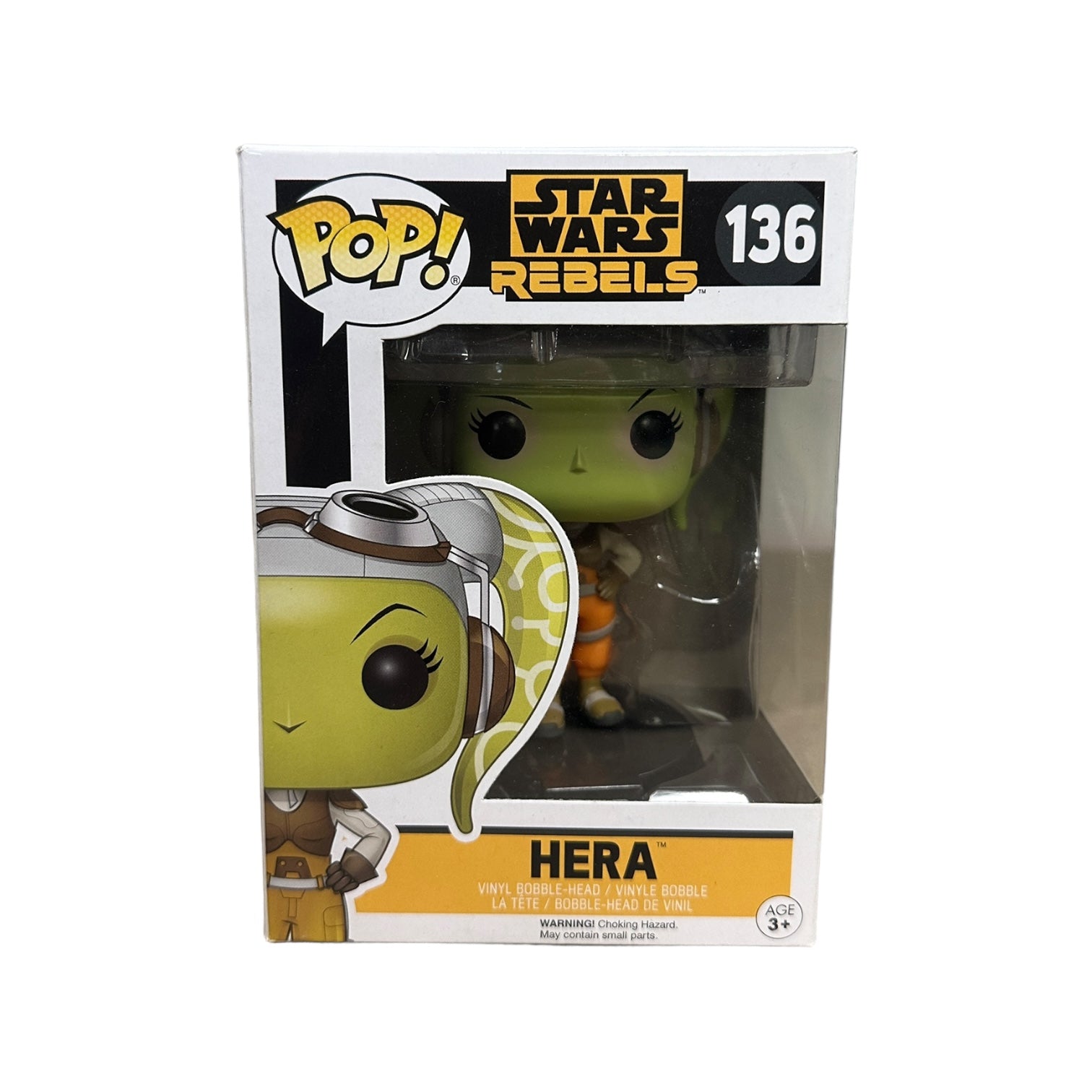 Hera #136 Funko Pop! - Star Wars: Rebels - 2016 Pop! - Condition 8/10