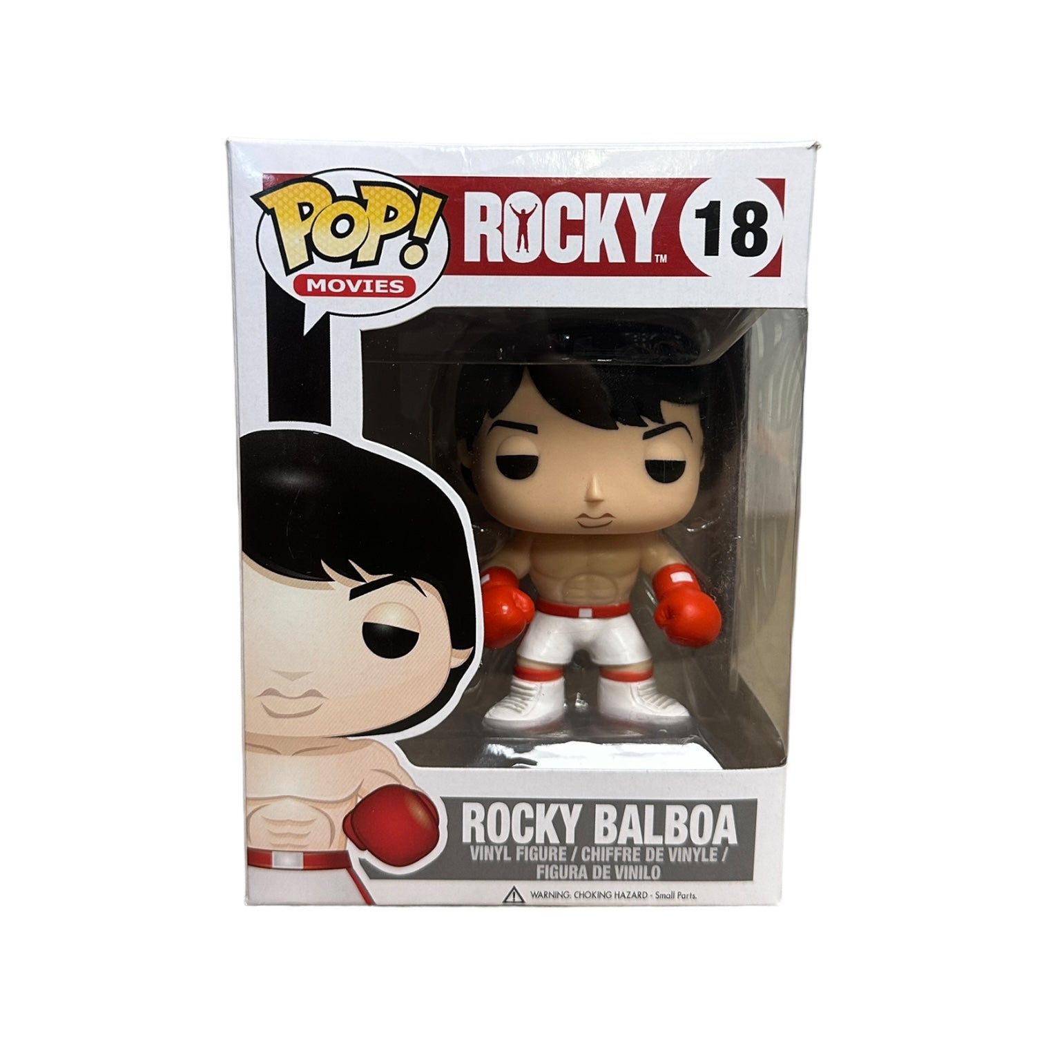 Rocky Balboa #18 Funko Pop! - Rocky - 2012 Pop! - Condition 6.5/10
